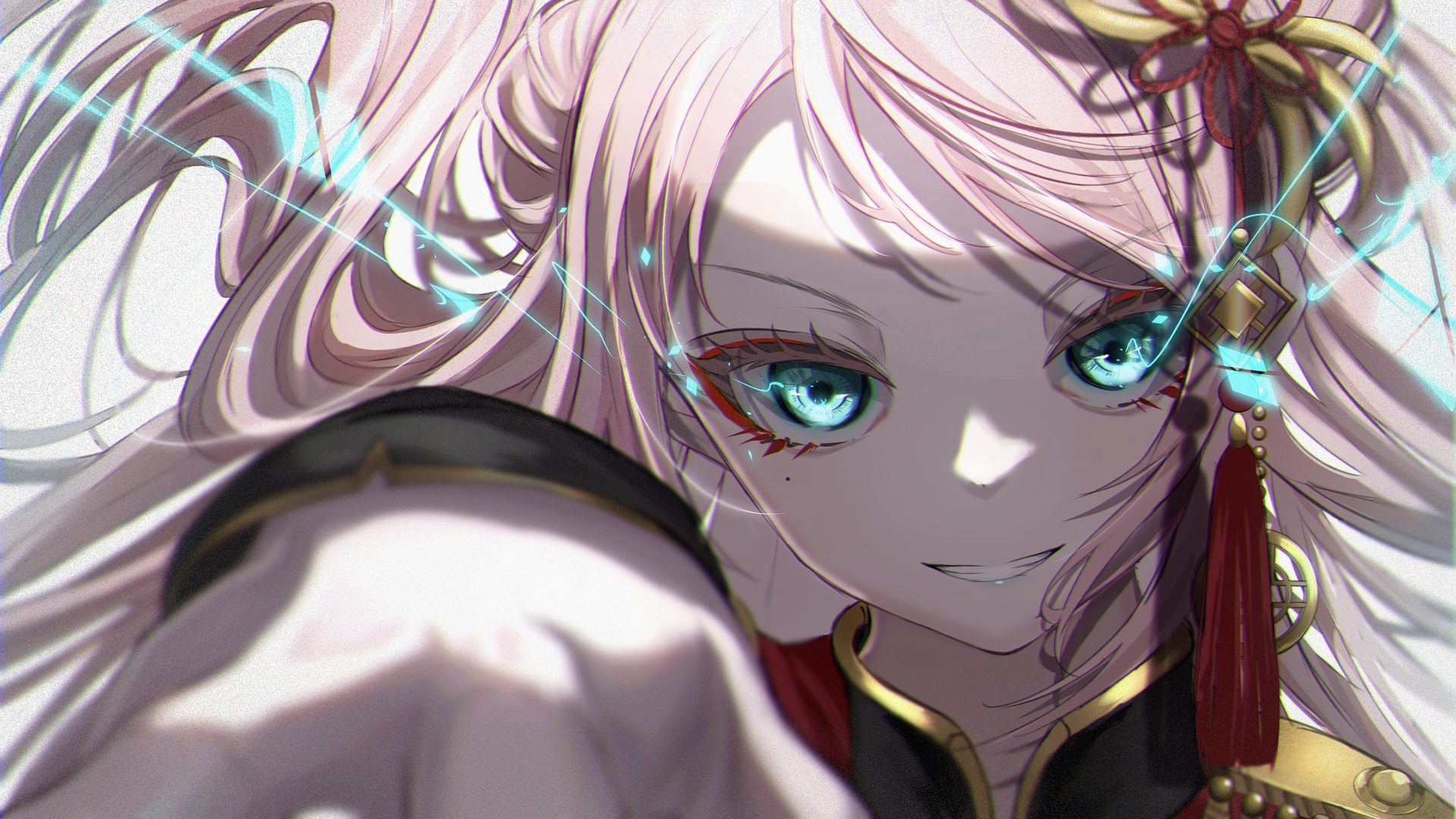 粉色头发 动漫女孩 壁纸 3840×2160