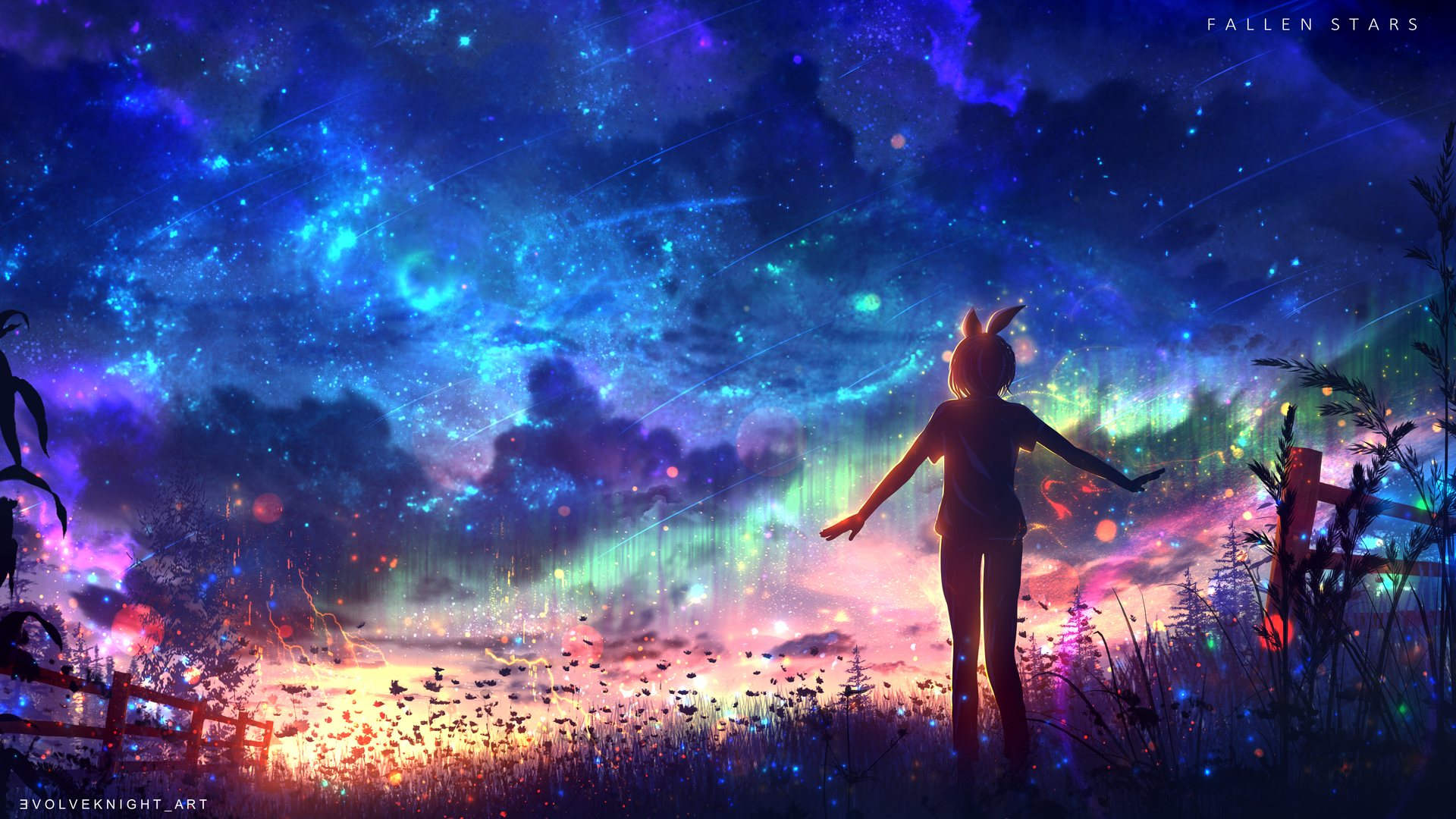 原创人物 宝贝 动漫 兔女郎 夜晚 明星 无水印壁纸 3840×2160