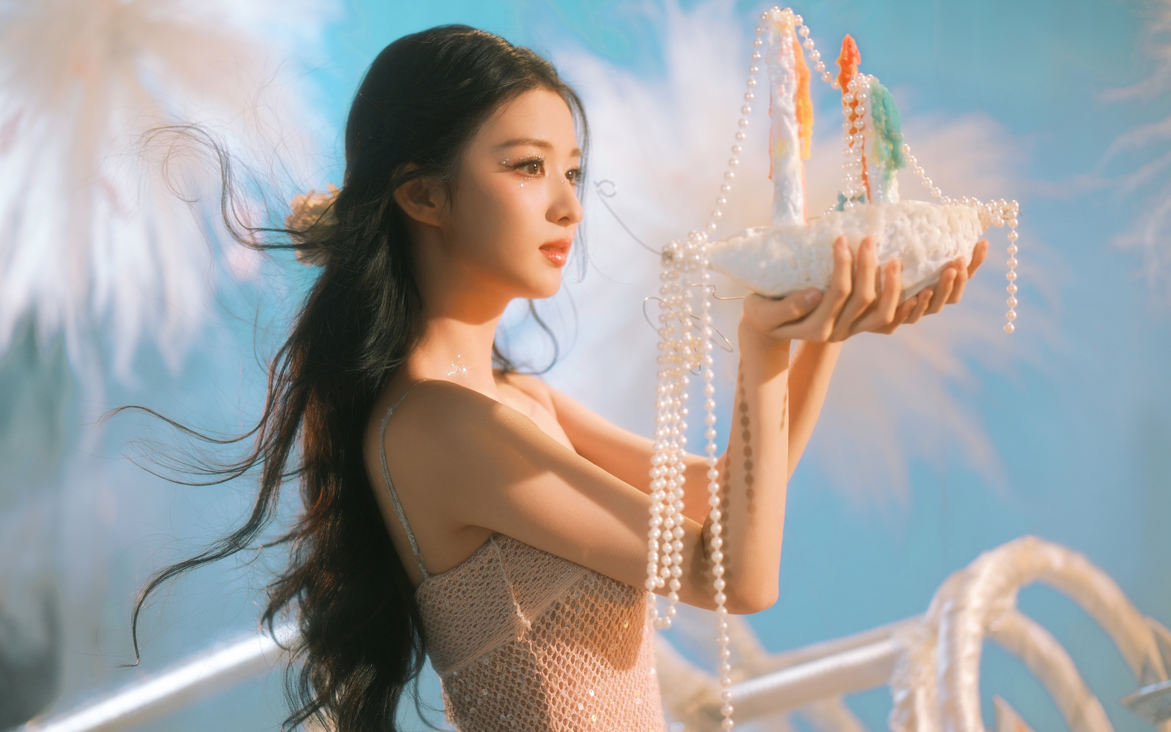 梦境 唯美 王楚然 4K 美女 4K高清壁纸 3840×2400
