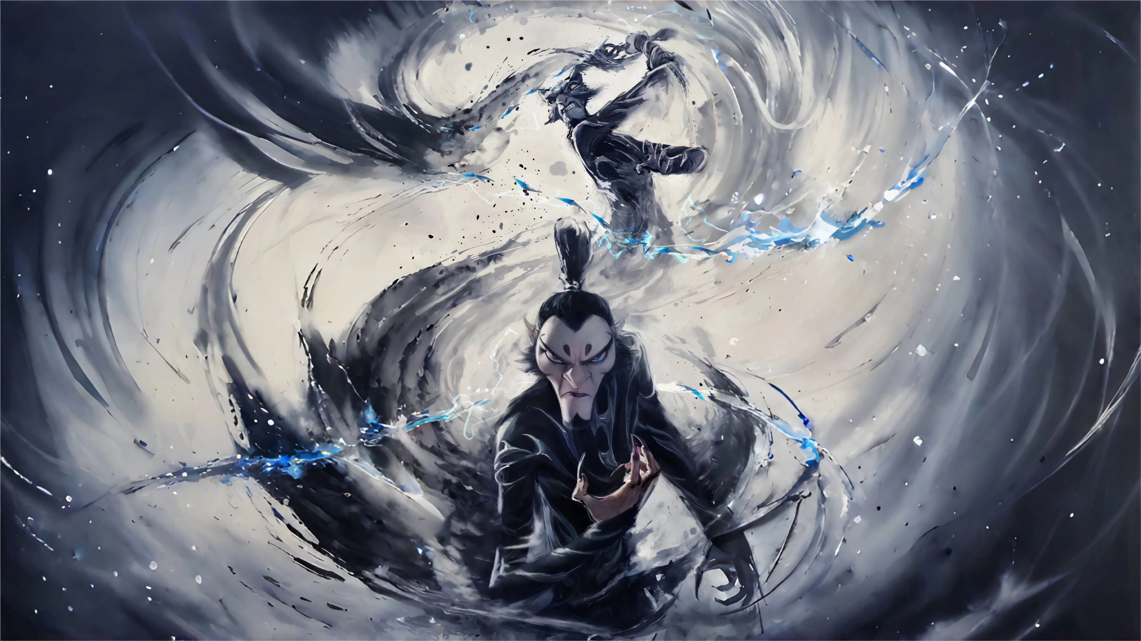 哪吒 申公豹 4k魔童闹海 壁纸 3840×2160