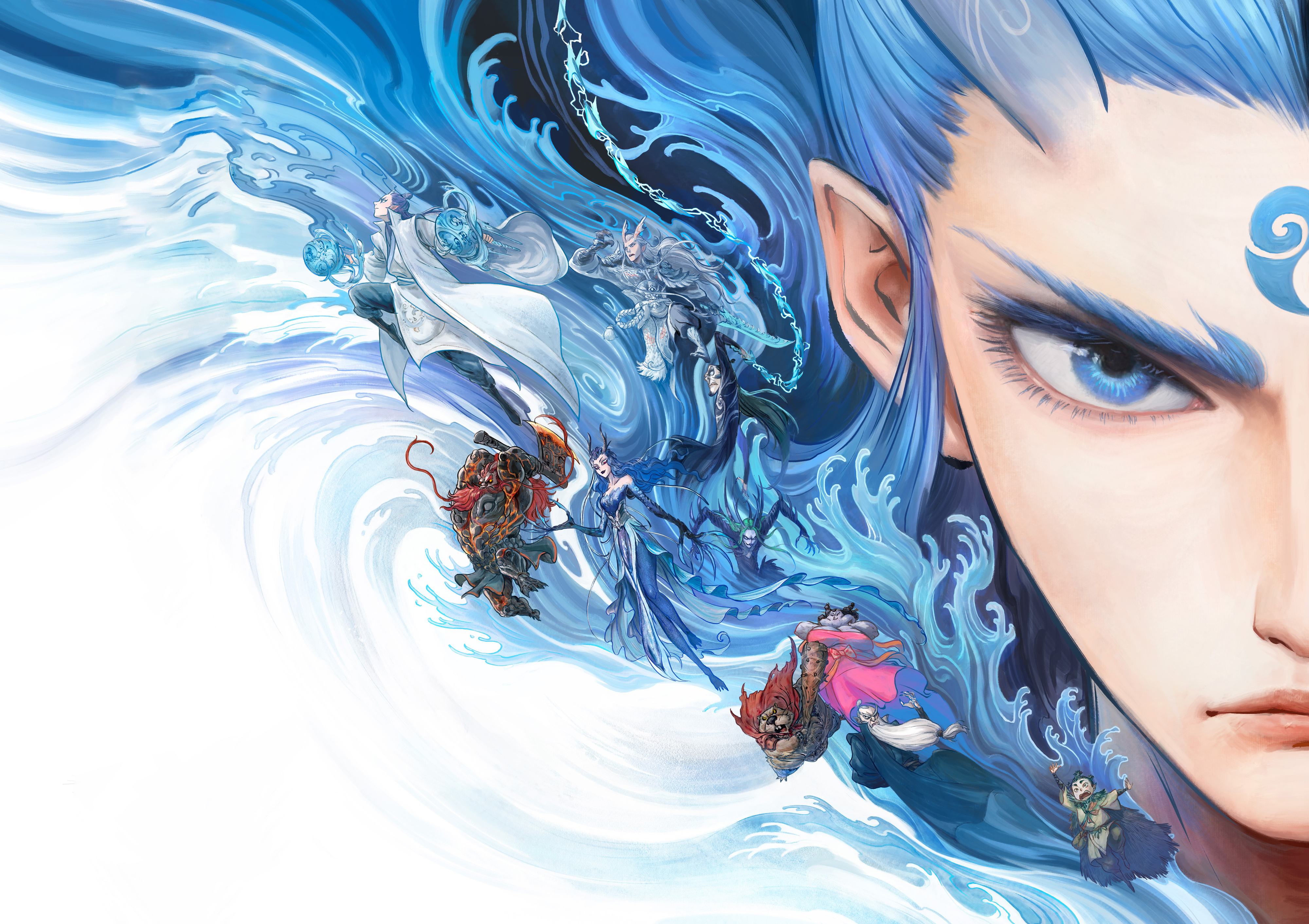 敖丙 三界 往事 高清 海报魔童闹海 桌面壁纸 4000×2824