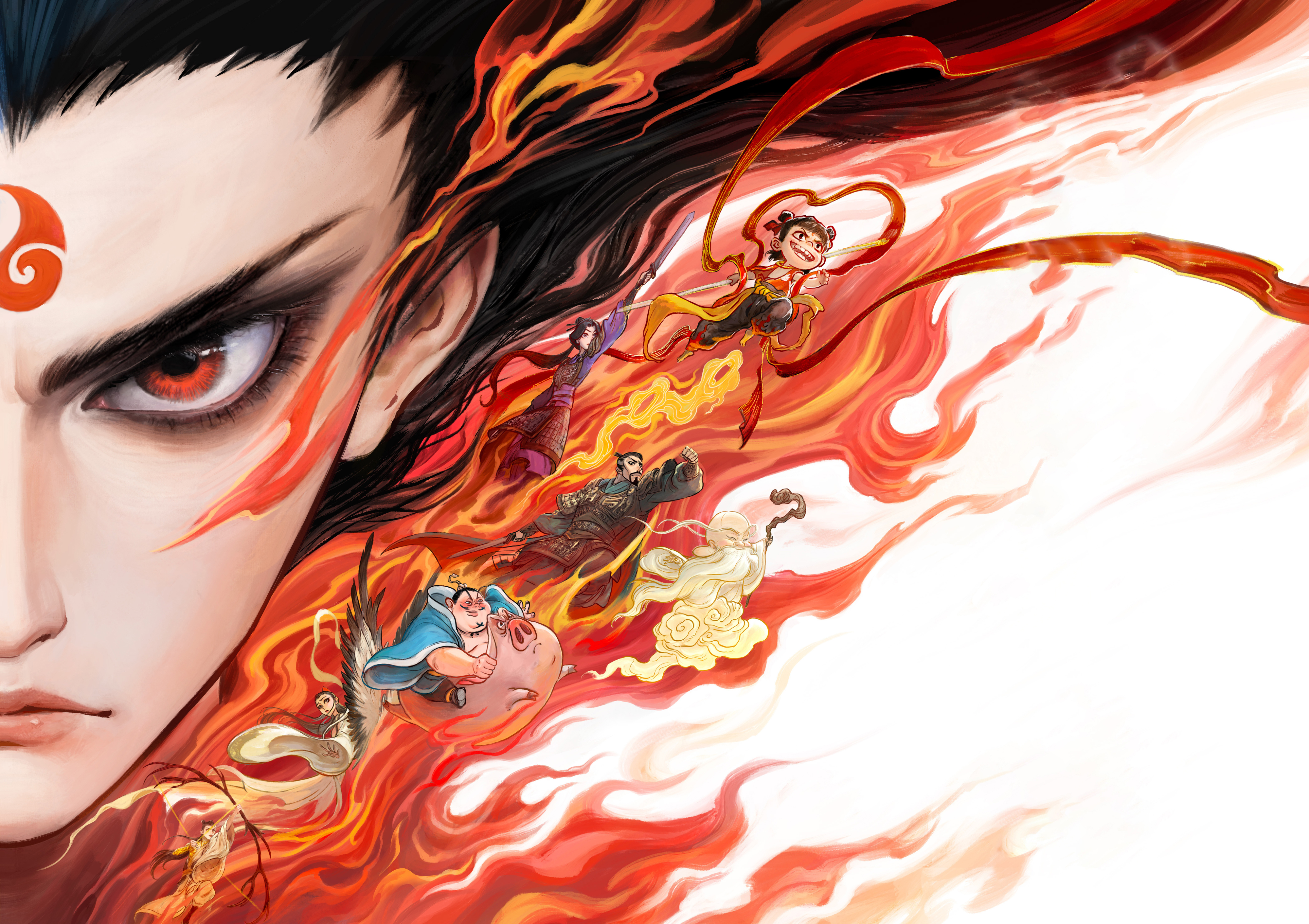 哪吒 三界 往事 高清 海报魔童闹海 壁纸 4000×2824