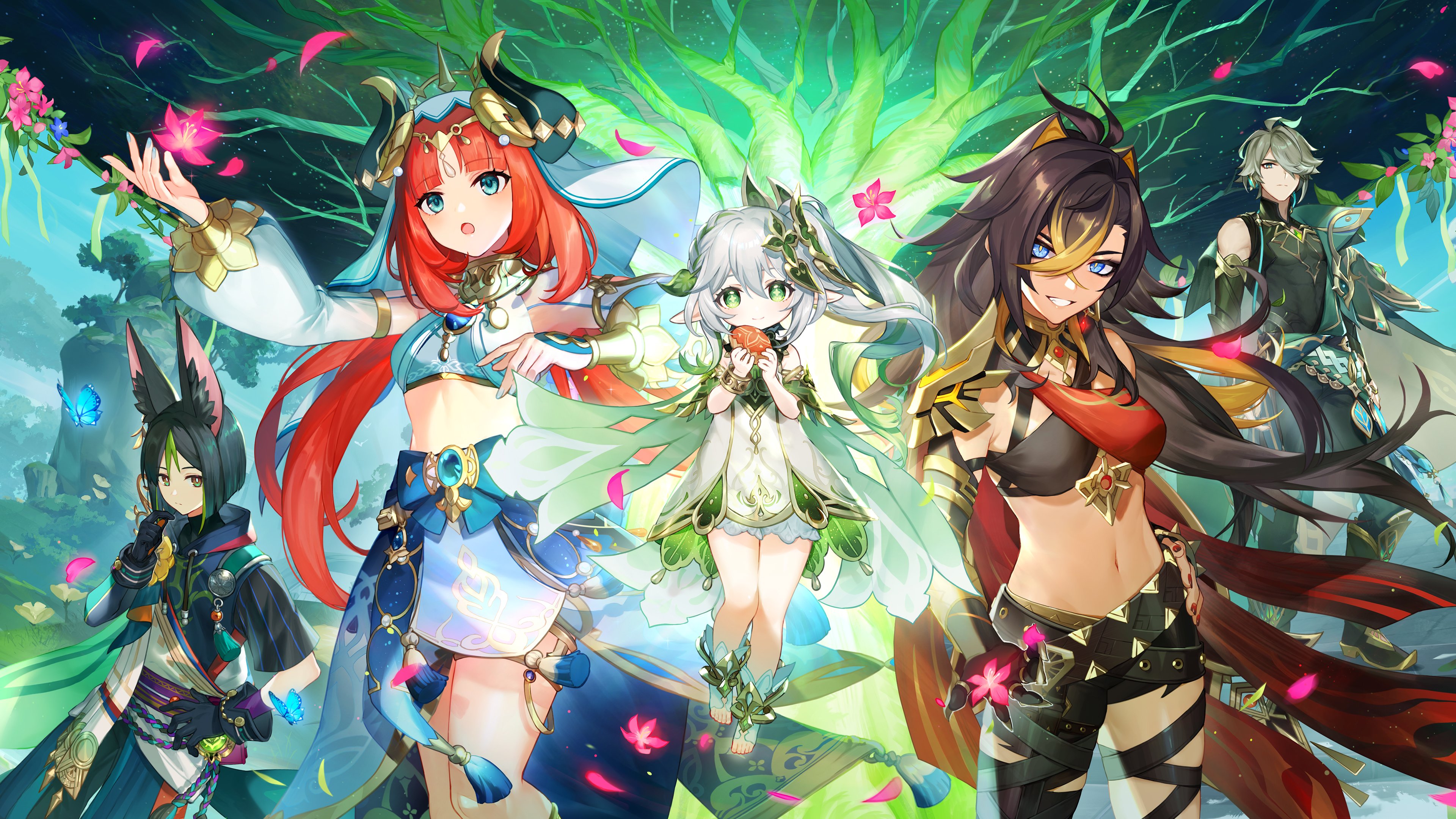 原神 游戏CG 动漫 女孩 壁纸 3840×2160