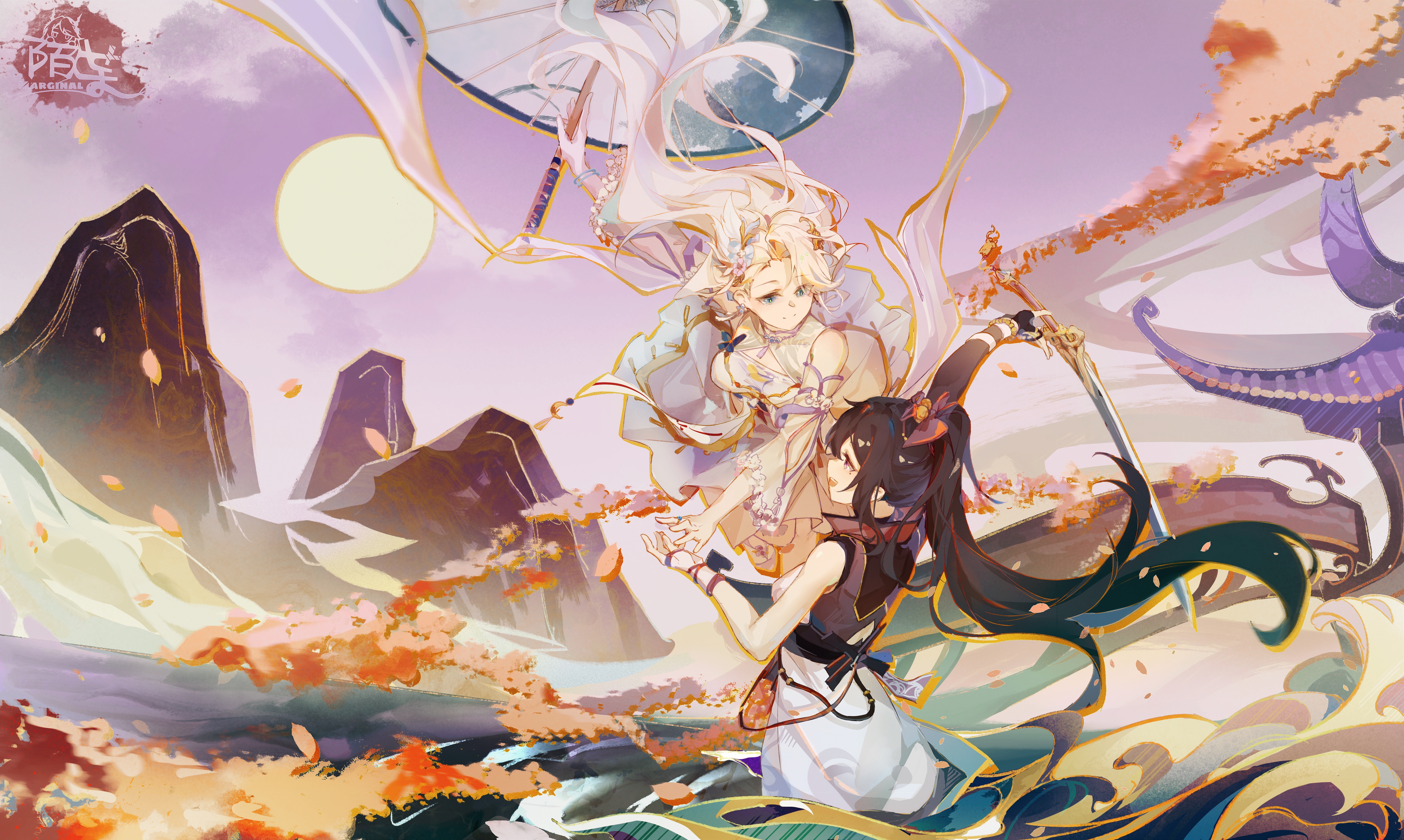 热门魔域边缘 动漫 女孩 插图 灵魂 高清壁纸 5313×3180