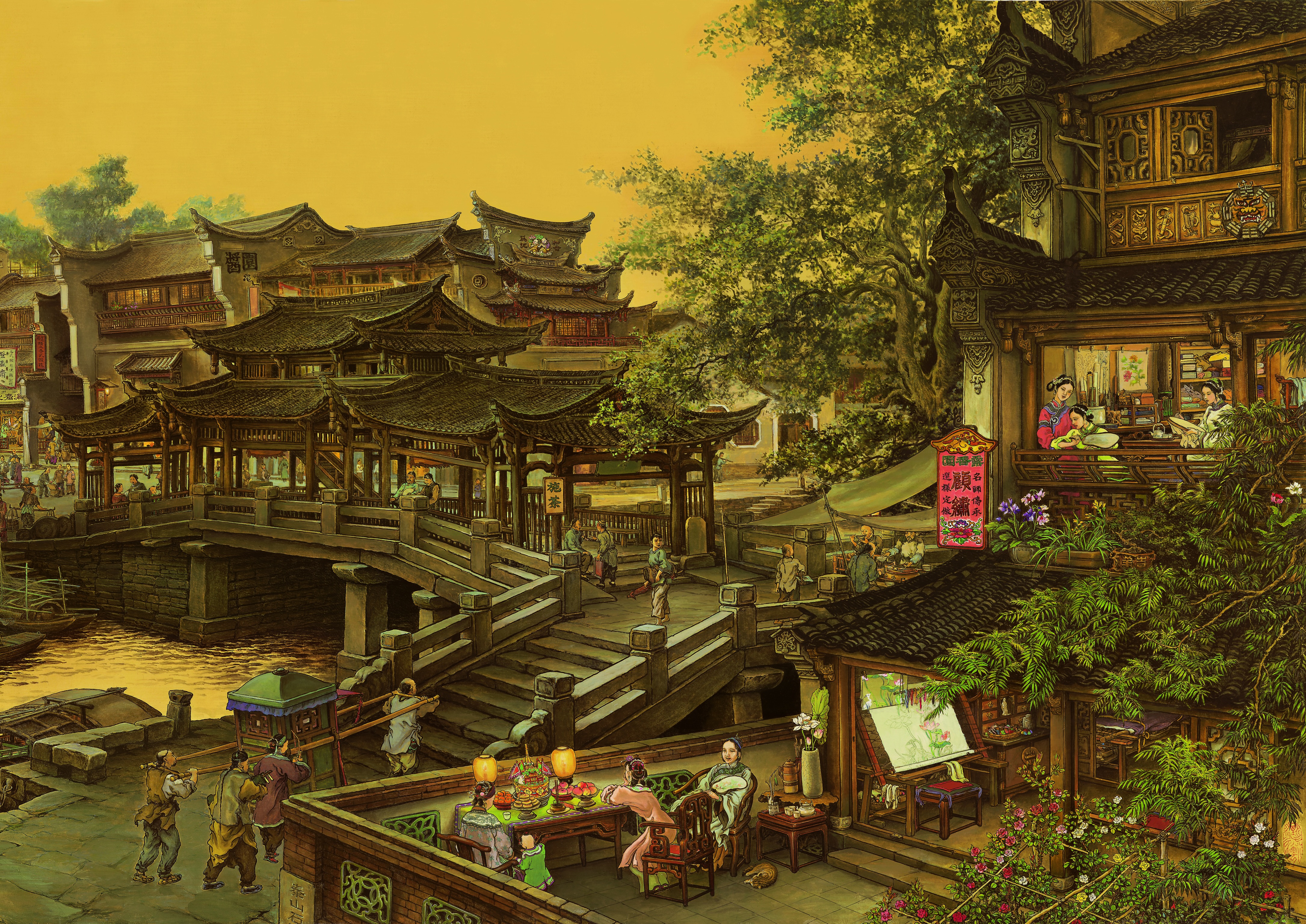 高清人物 绘画 历史 建筑 4K壁纸 4342×3072