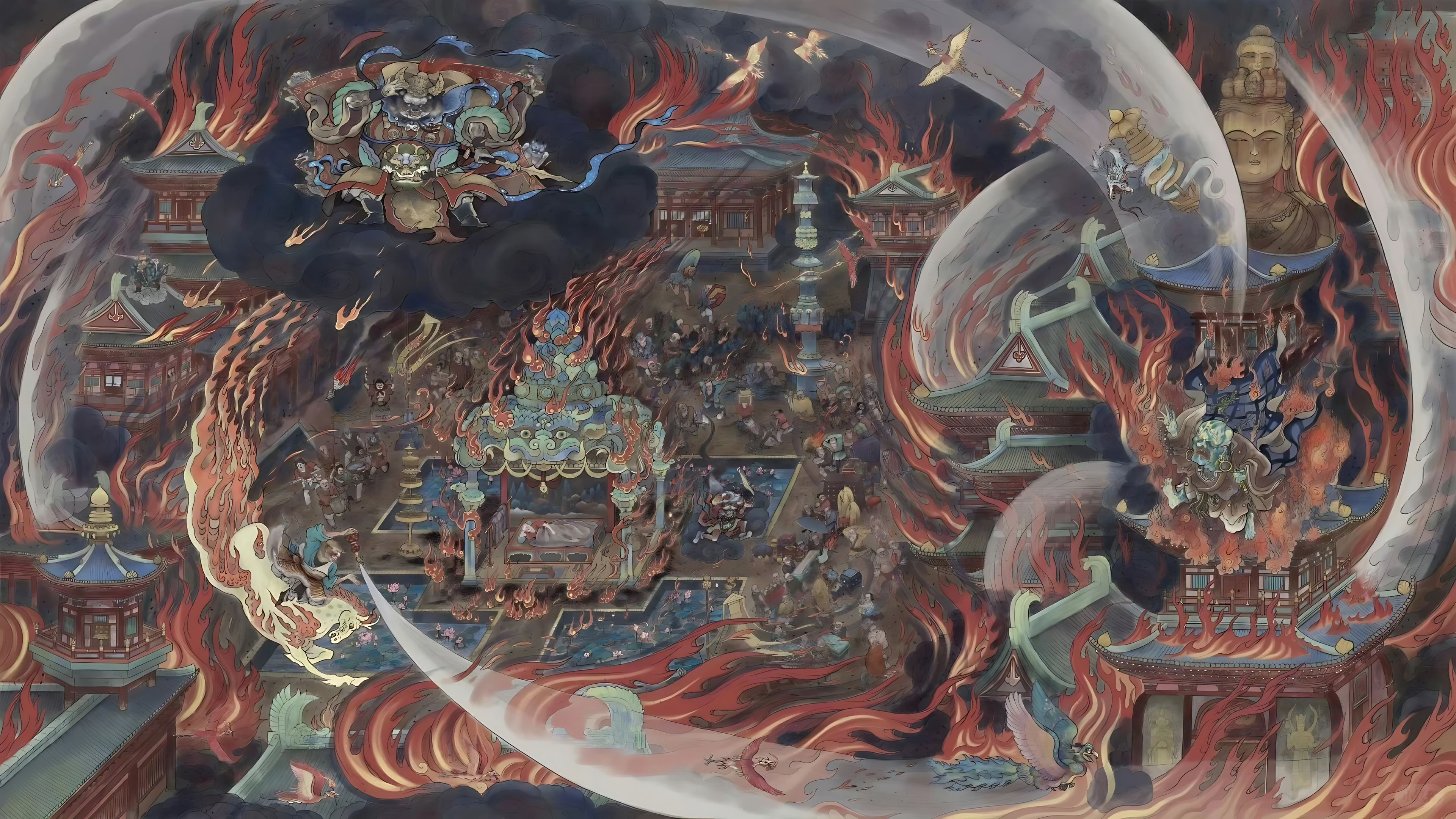 黑色神话 悟空 游戏画面 电子游戏 4K壁纸 3840×2160