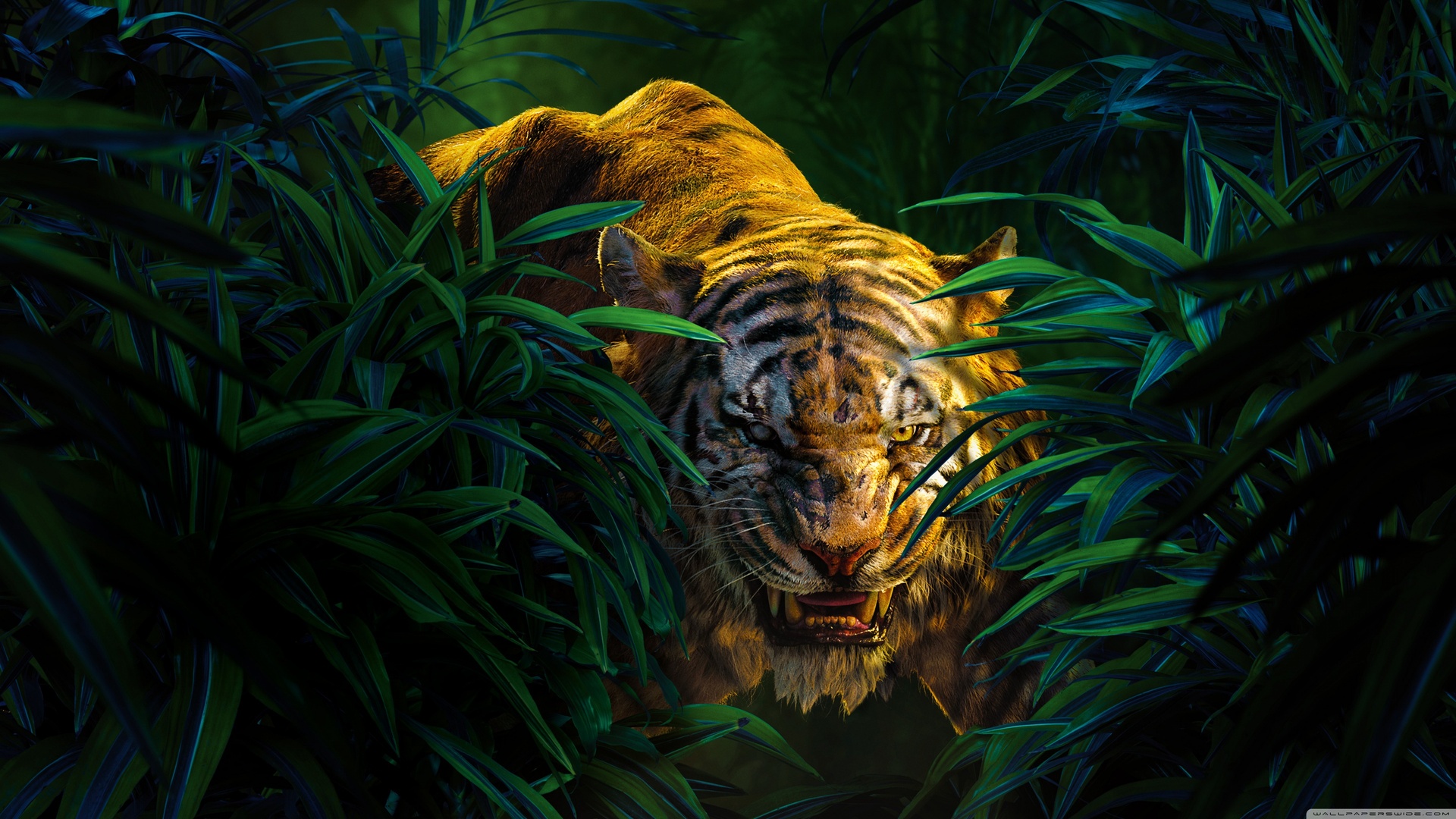 绝美动物 自然 AI艺术 猫科 老虎 植物 电脑 壁纸 3840×2160