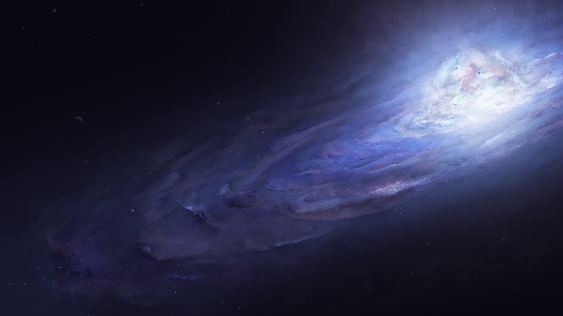 星空 科技 科幻 太空 伽利 宇宙 恒星 星云 AI艺术 电脑 4K壁纸 3840×2160