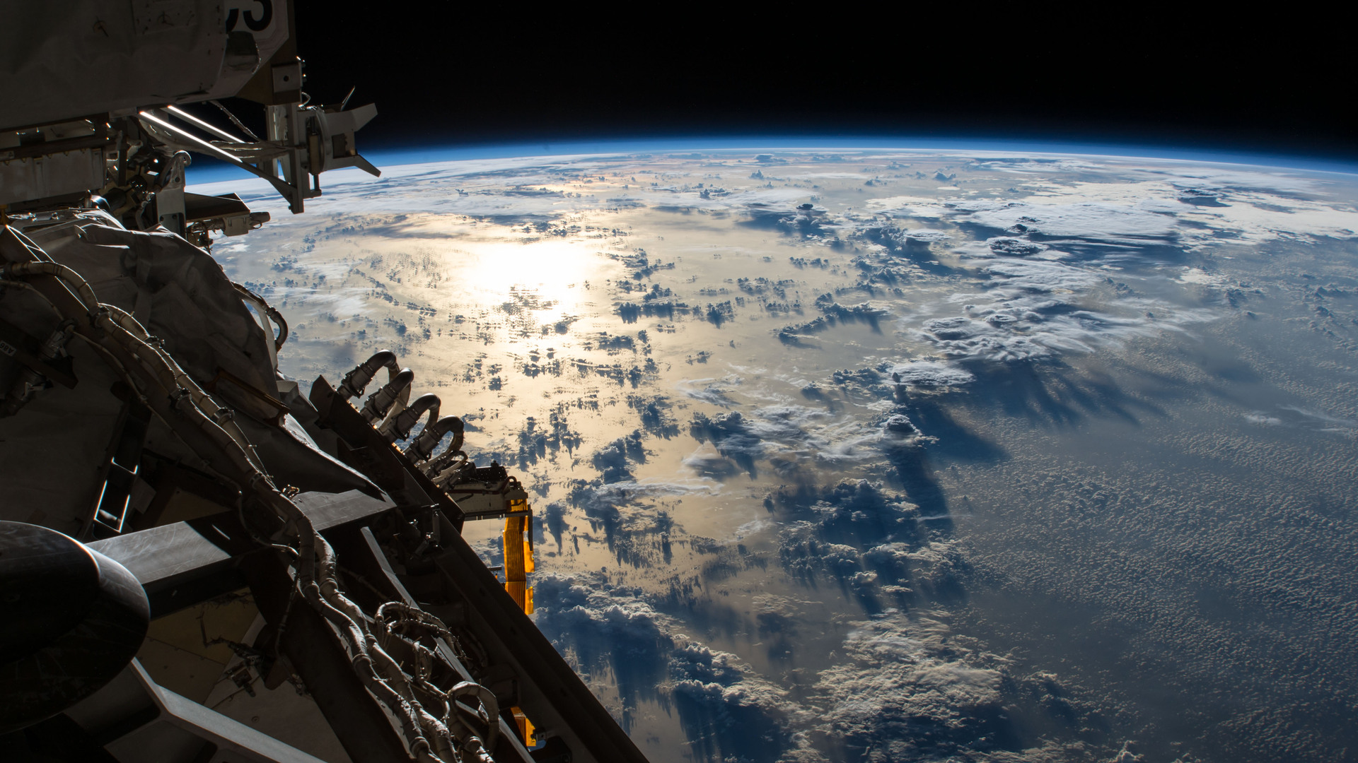 国家 航空 航天局 太空 太平洋 国际空间站 地球 电脑 壁纸 4928×2768
