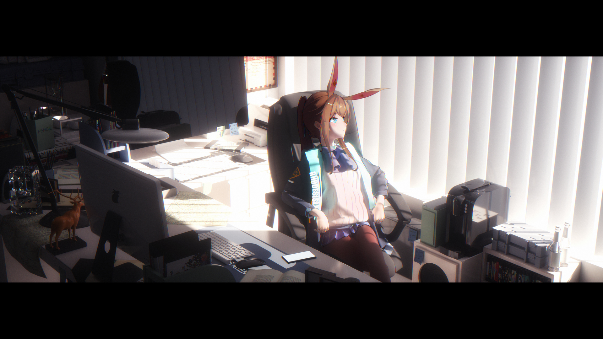 高清动漫女孩 动漫 明日方舟 高清壁纸 8000×4000
