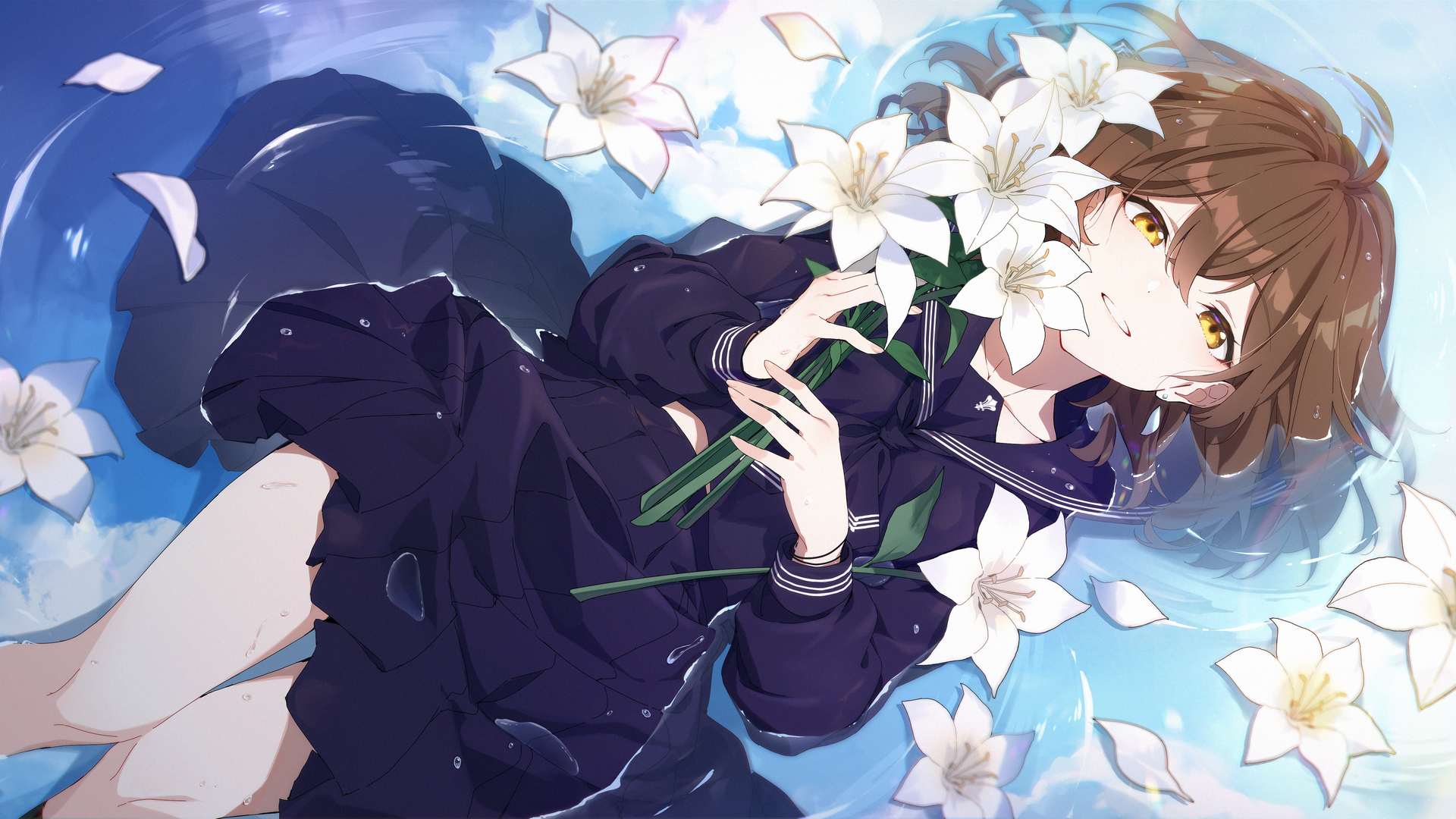 动漫 动漫女孩 虚拟 电脑 桌面壁纸 5098×2689