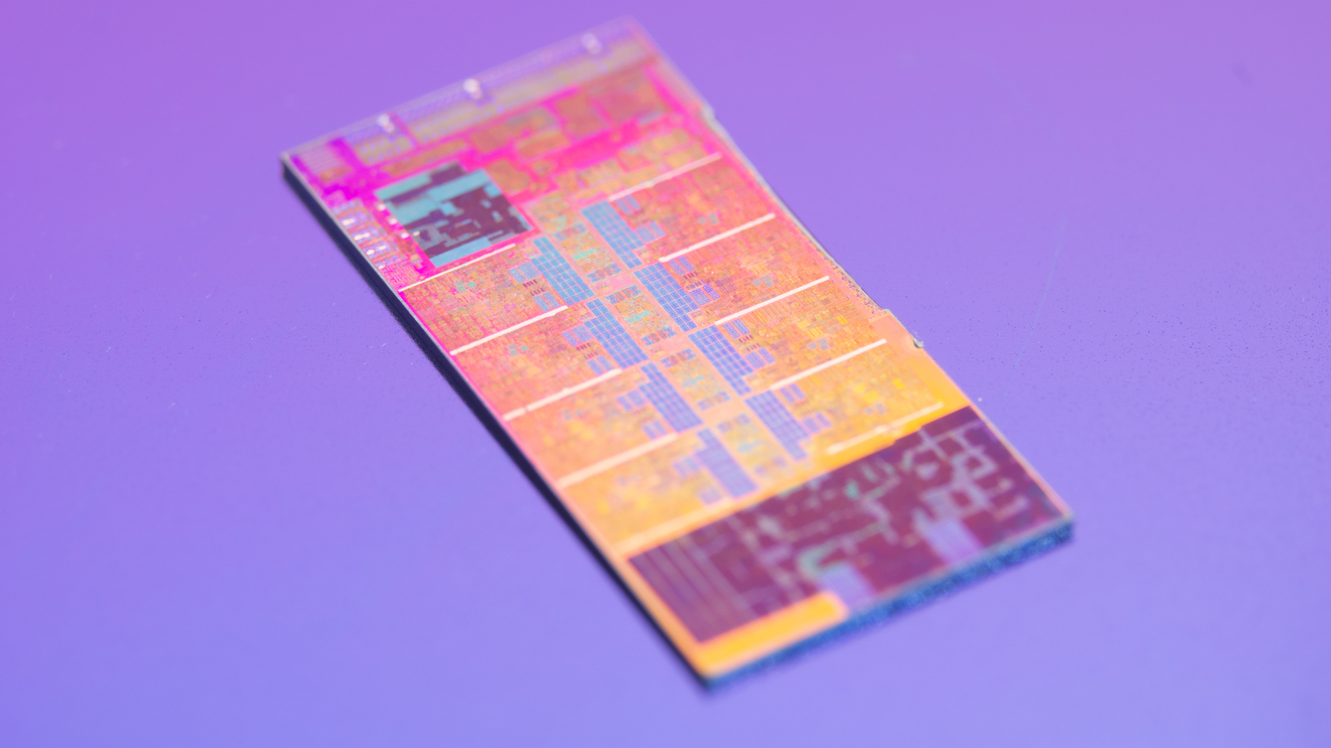 经典芯片 中央处理器 技术 多彩 英特尔 CPU 紫色 电脑 4K壁纸 6000×4000