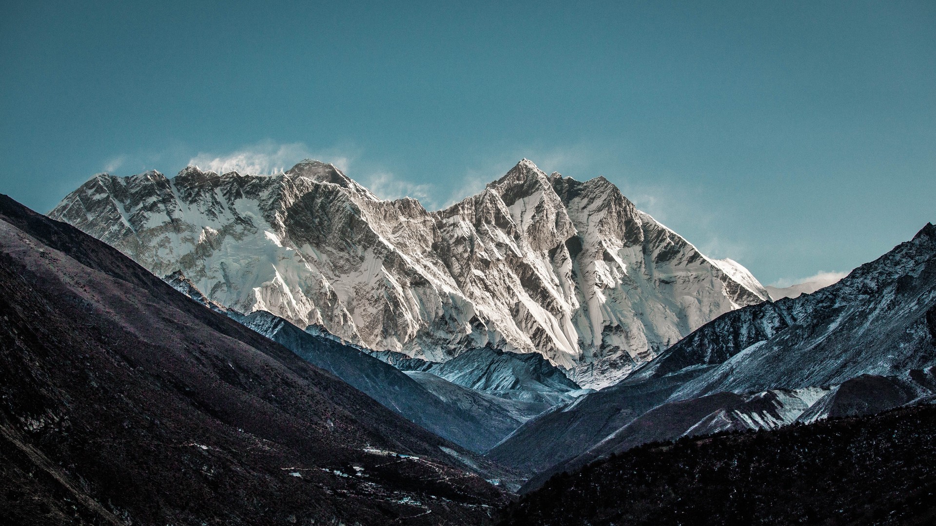 自然 雪 山 天空 电脑 4K高清壁纸 5462×3262