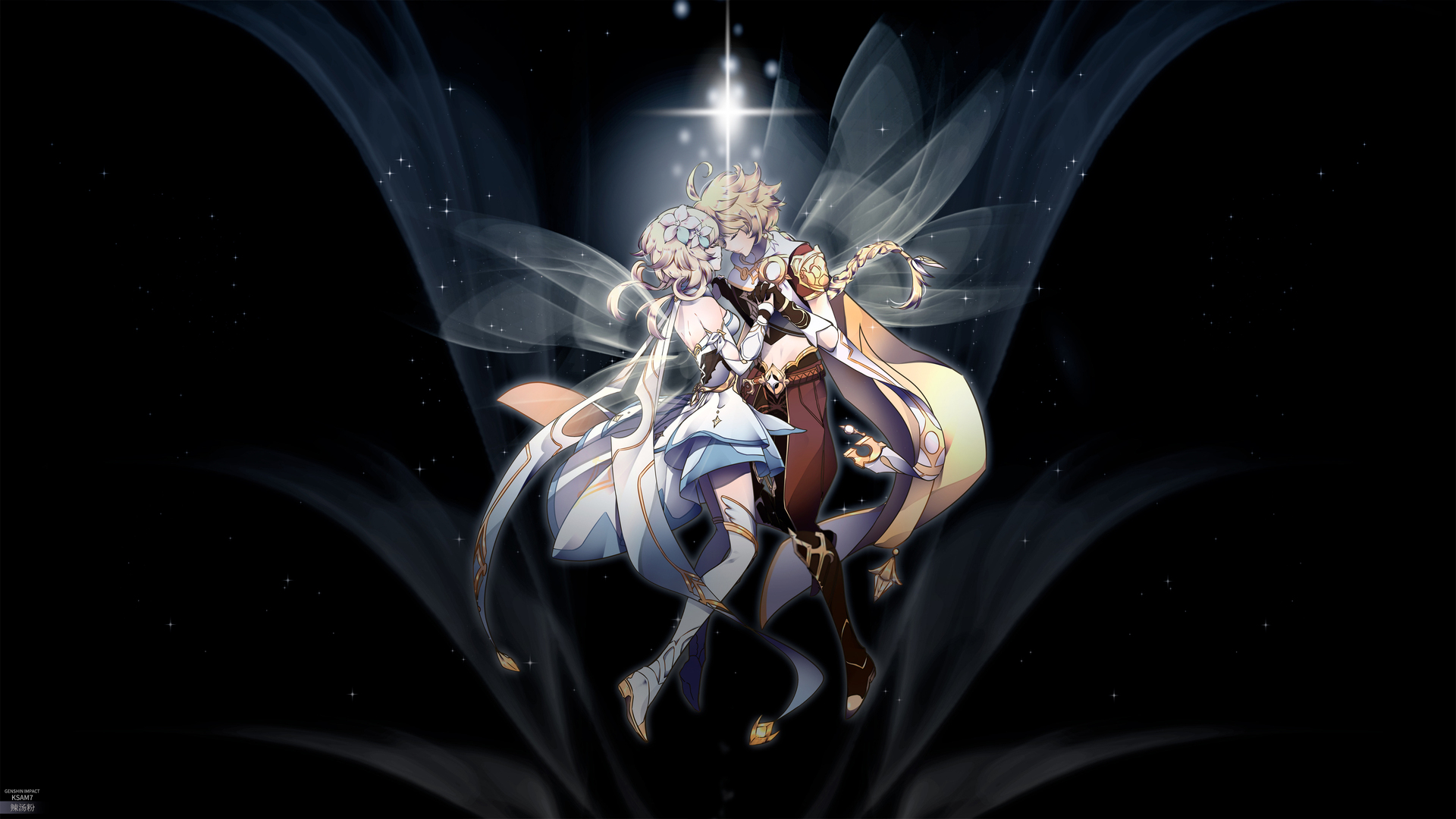 游戏CG 角色 原神 鲁明 以太 游戏 女孩 电脑 手机壁纸 3840×2160