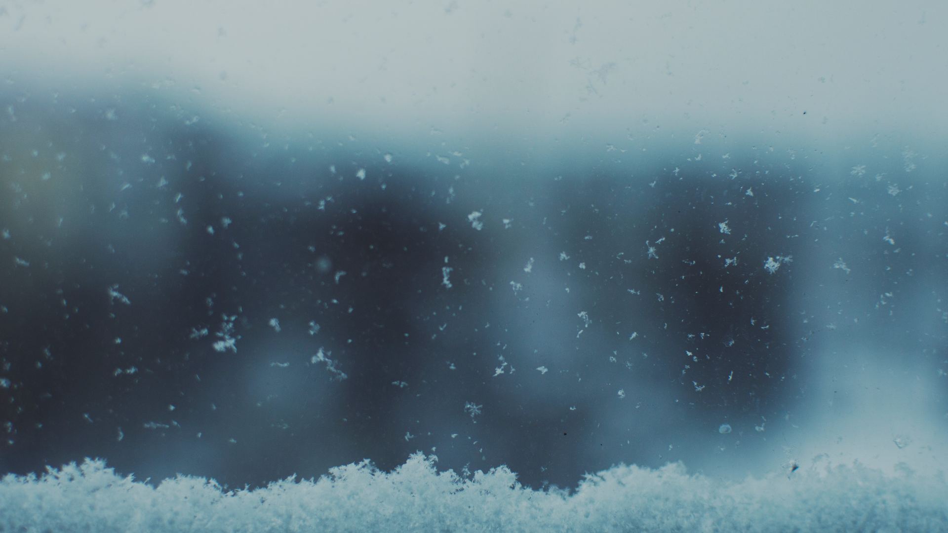 绝美自然 下雪 寒冷 雪花 窗户 冬天 电脑 无水印壁纸 5809×3862