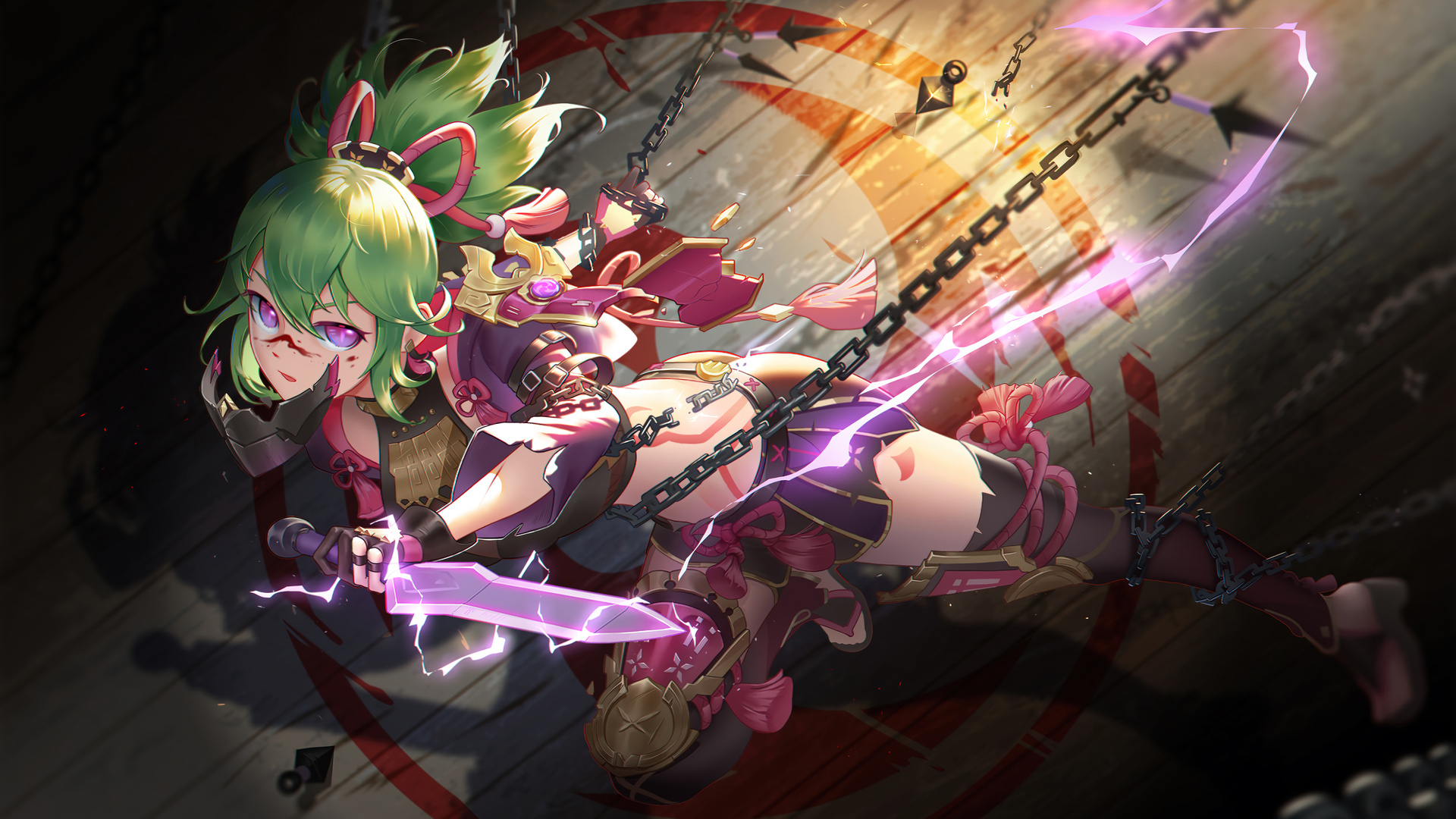 动漫女孩 原神 久树信步 动漫 游戏 立绘 电脑 手机壁纸 3840×2160