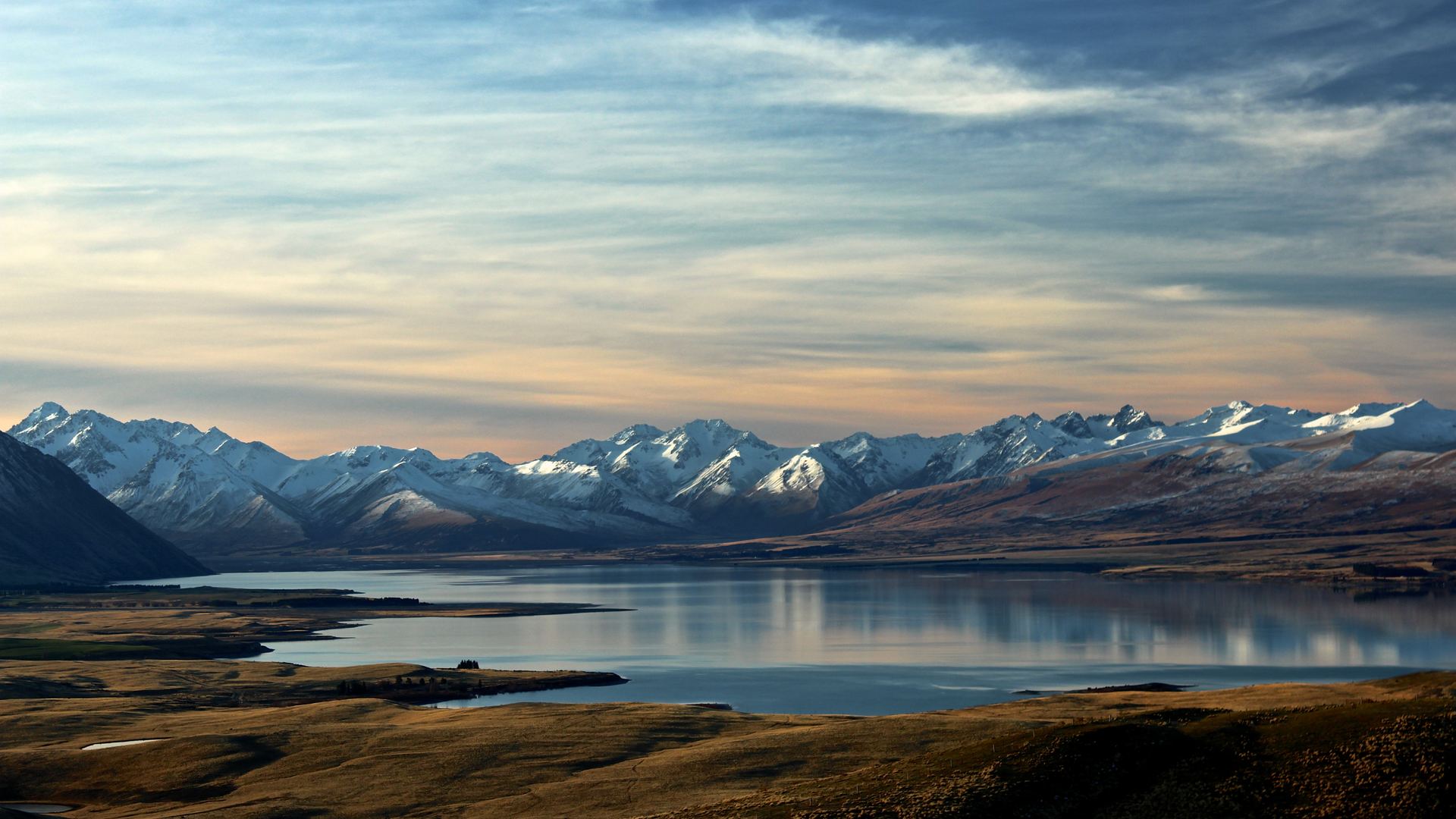 风景 湖泊 山脉 自然 天空 电脑 手机壁纸 5164×3442