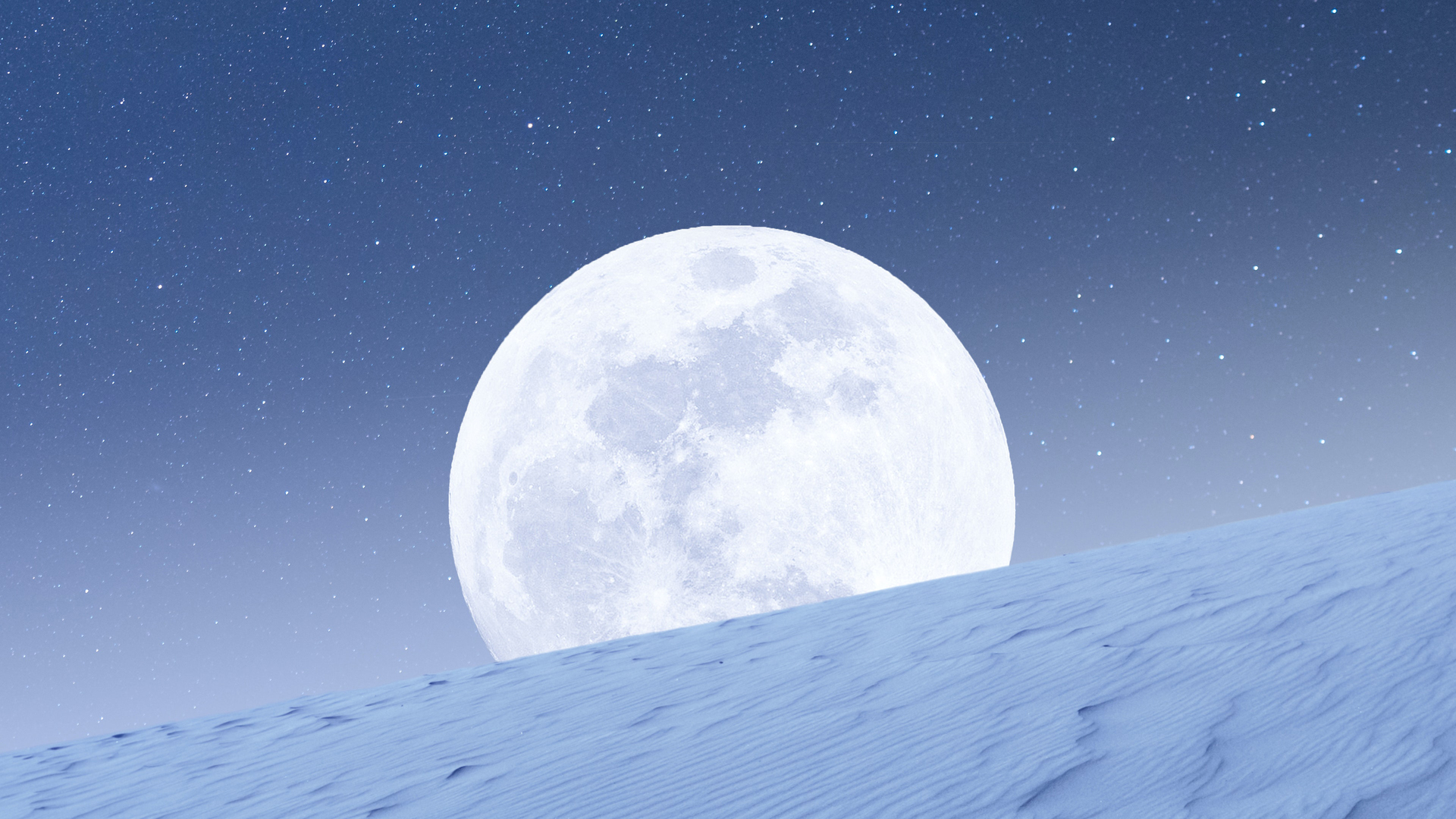 热门月亮 风景 天空 星星 夜景 自然 电脑 壁纸 3840×2160