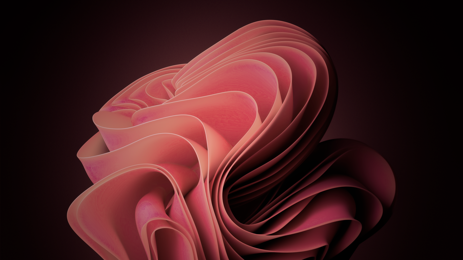 经典窗户 粉红色 极简主义 简单的背景 电脑 无水印壁纸 3840×2400