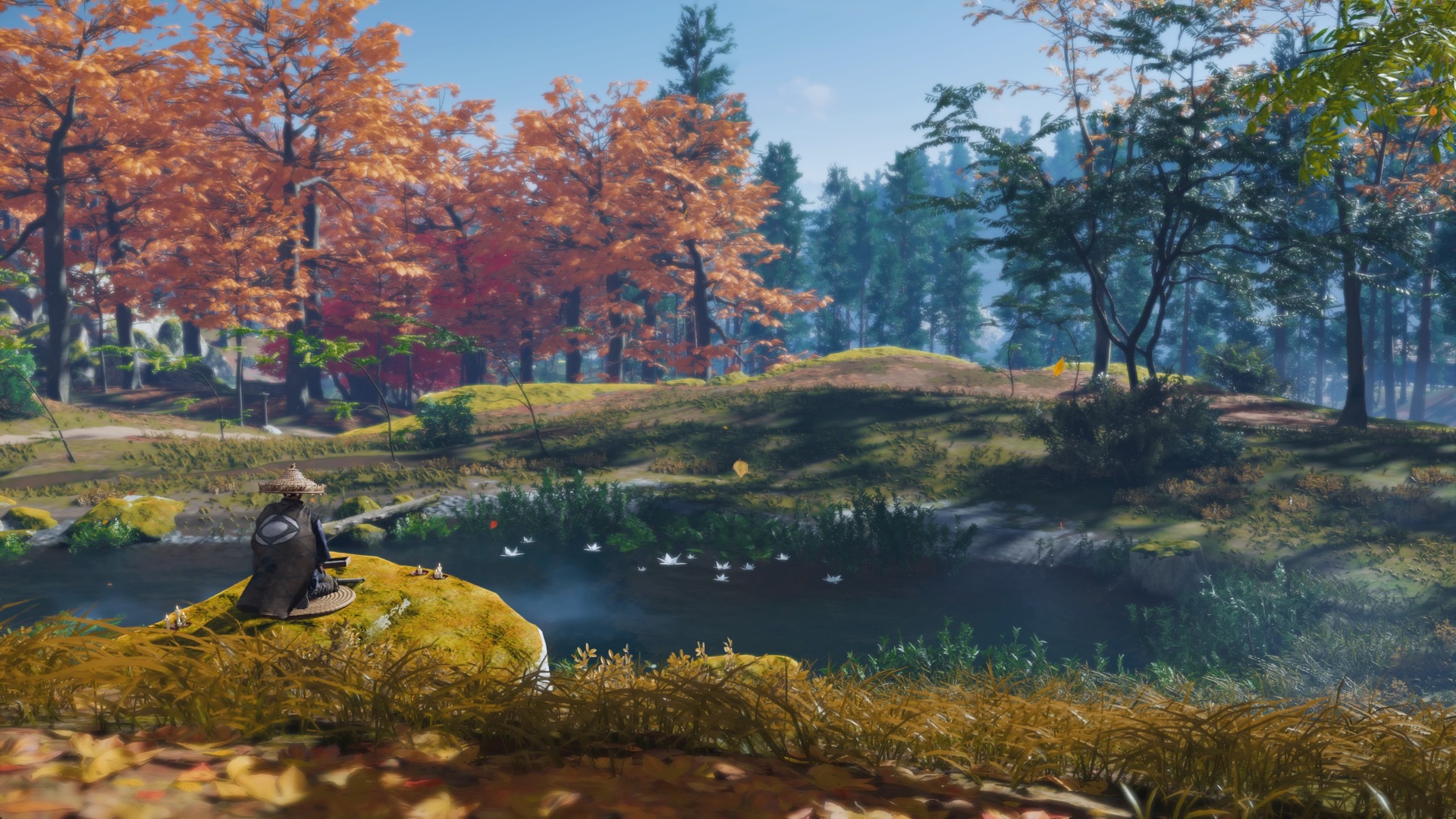 绝美武士 武侠 游戏 风景 森林 电脑 4K壁纸 3840×2160