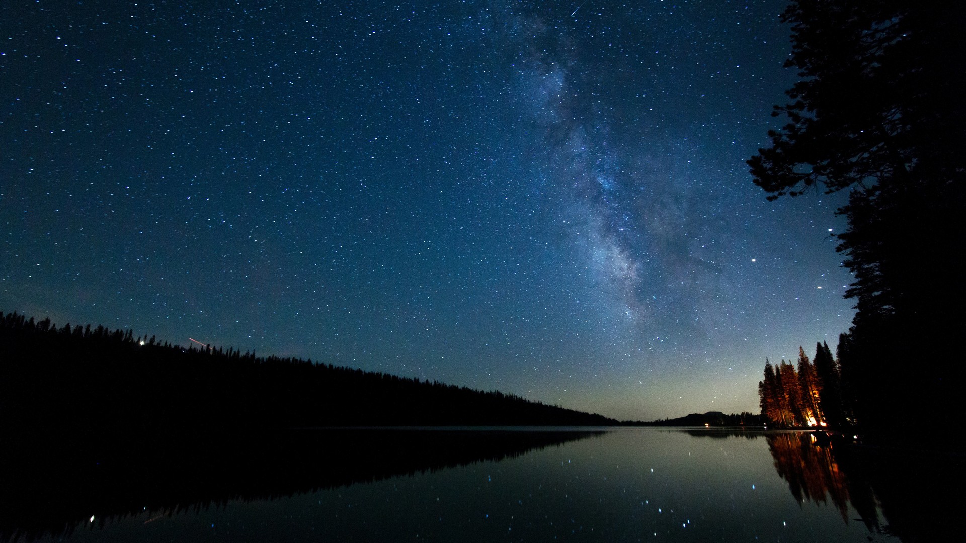 夜 夜空 湖 自然 风景 星空 极光 电脑 桌面壁纸 6000×4000