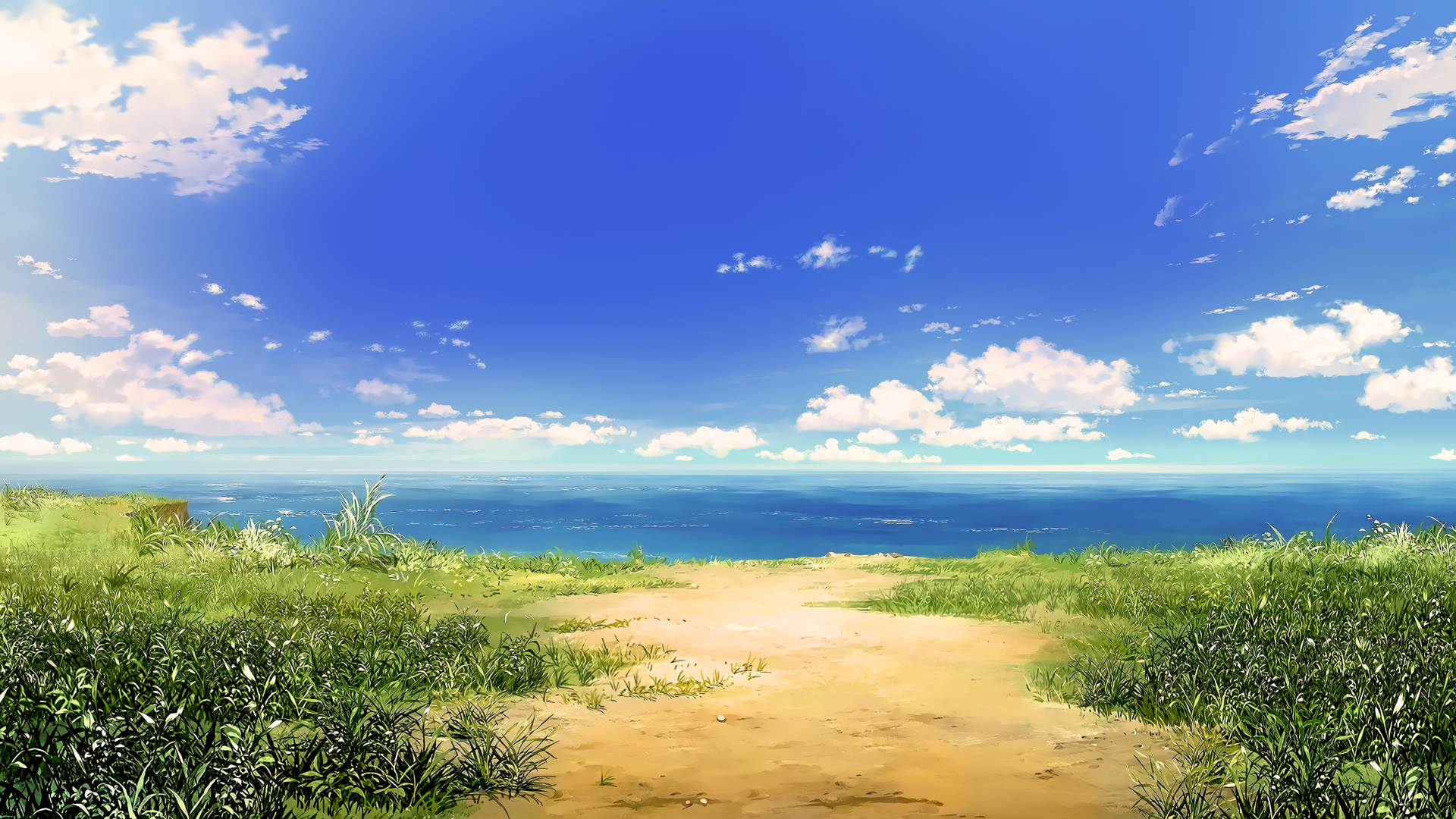 绚丽风景 自然 云 天空 植物 动画 宫崎骏 新海诚 电脑 高清壁纸 3840×2160