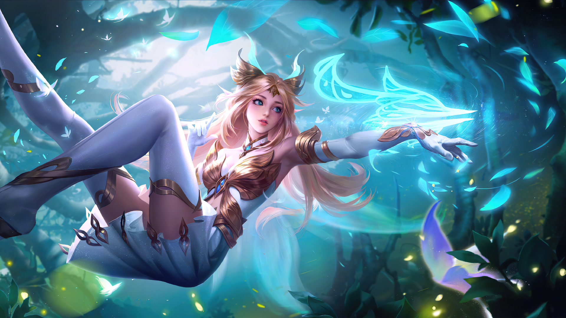 游戏 角色 艺术 王者荣耀 LOL 英雄联盟 电脑 高清壁纸 5656×2880