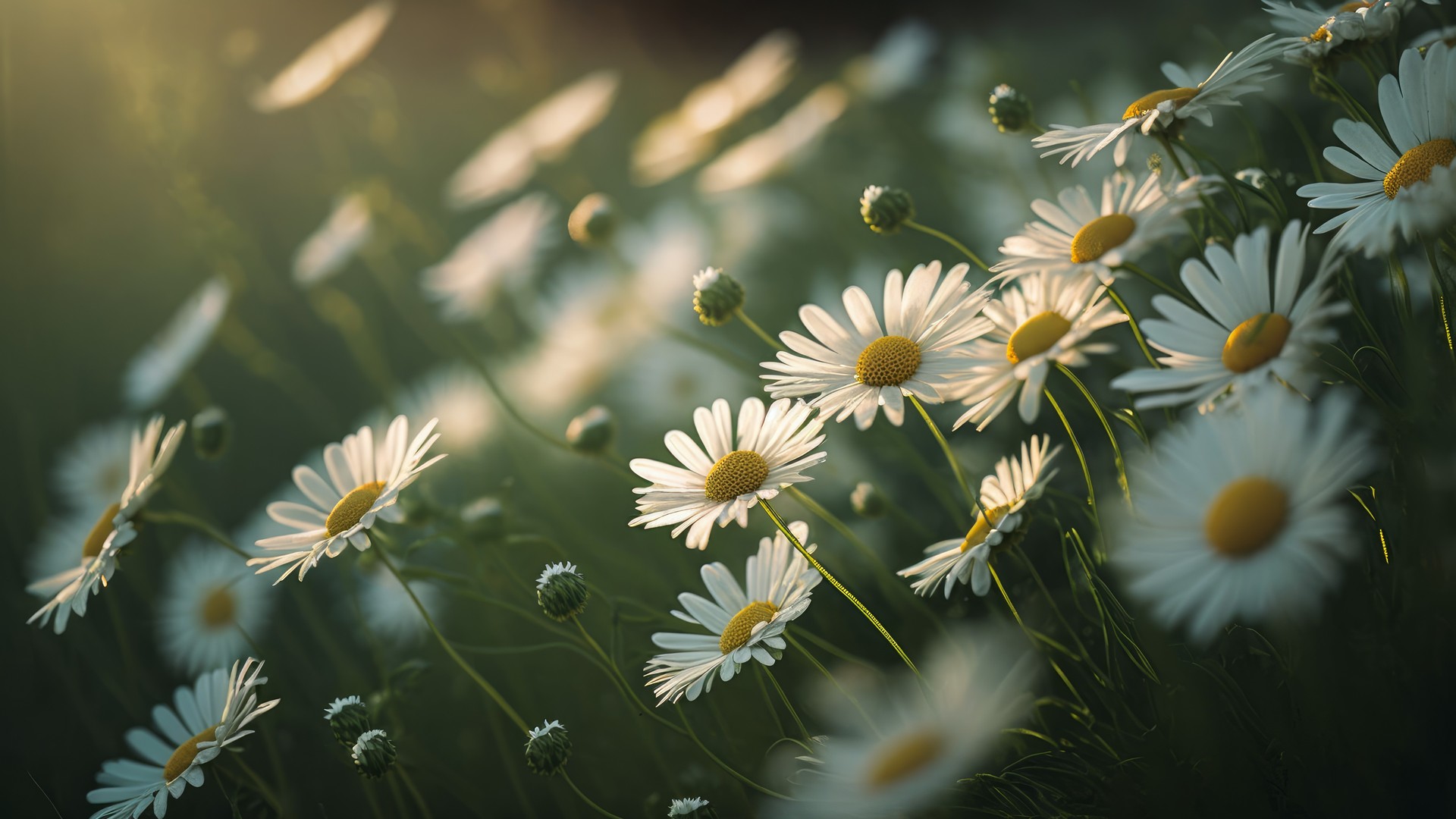 艺术 插图 花卉 自然 绿色 清新 护眼 电脑 手机壁纸 4579×2616