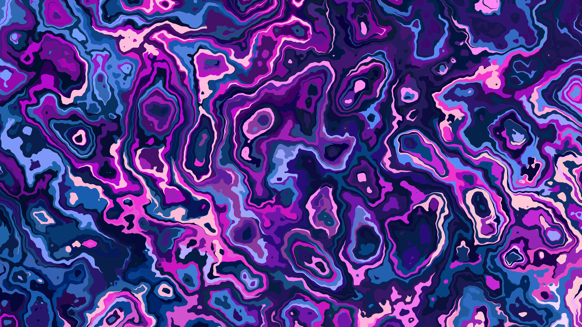 经典图片 AI艺术 抽象 粉色 蓝色 紫色 电脑 壁纸 3840×2160