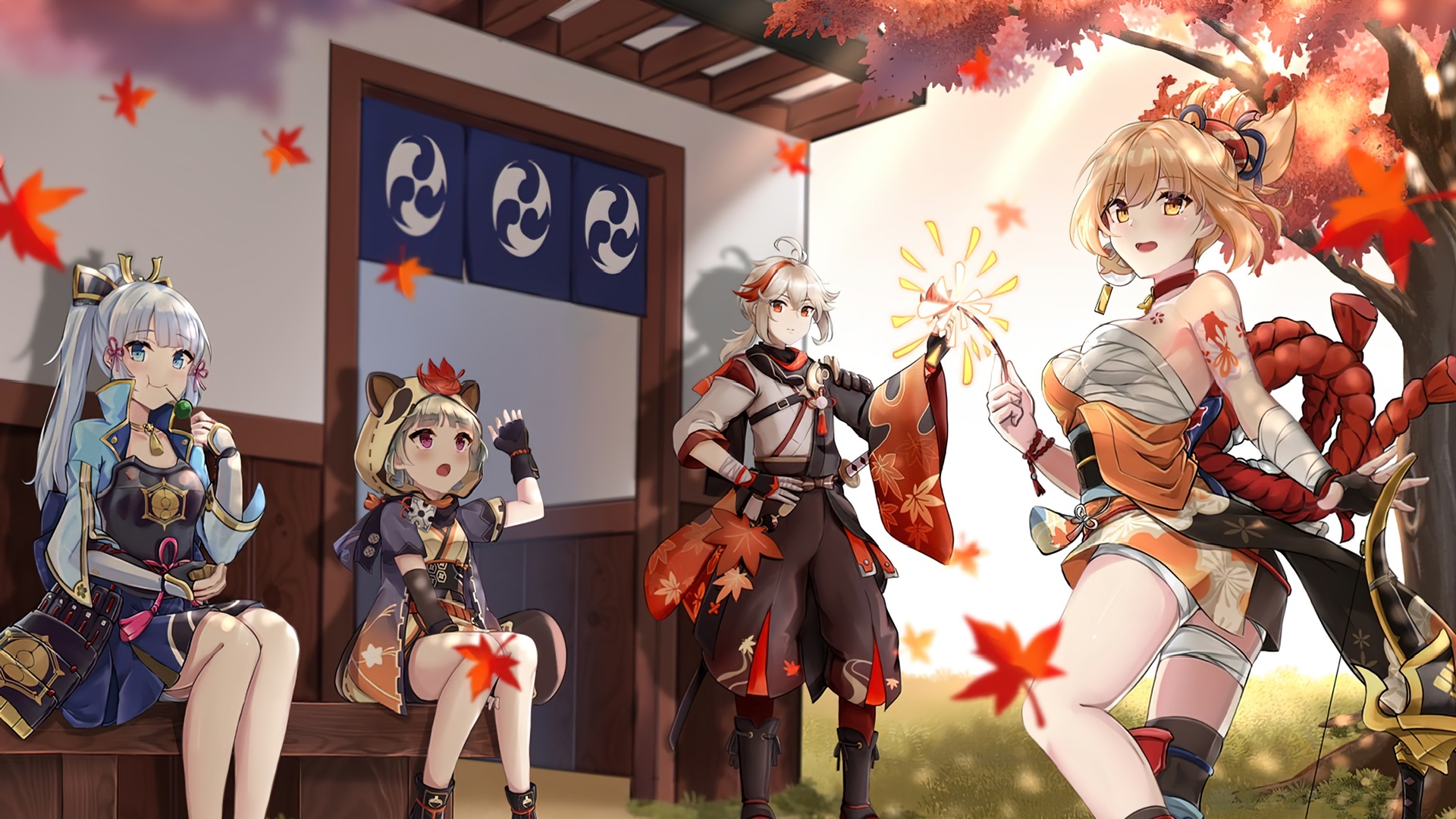 原神 动漫 女孩 4K高清壁纸 3840×2160