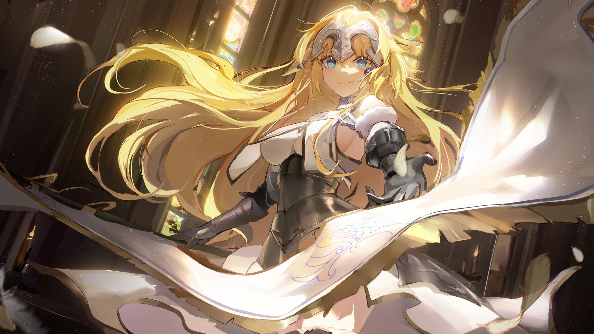 金发女郎 动漫 命运 盔甲 珍妮 壁纸 4535×2480