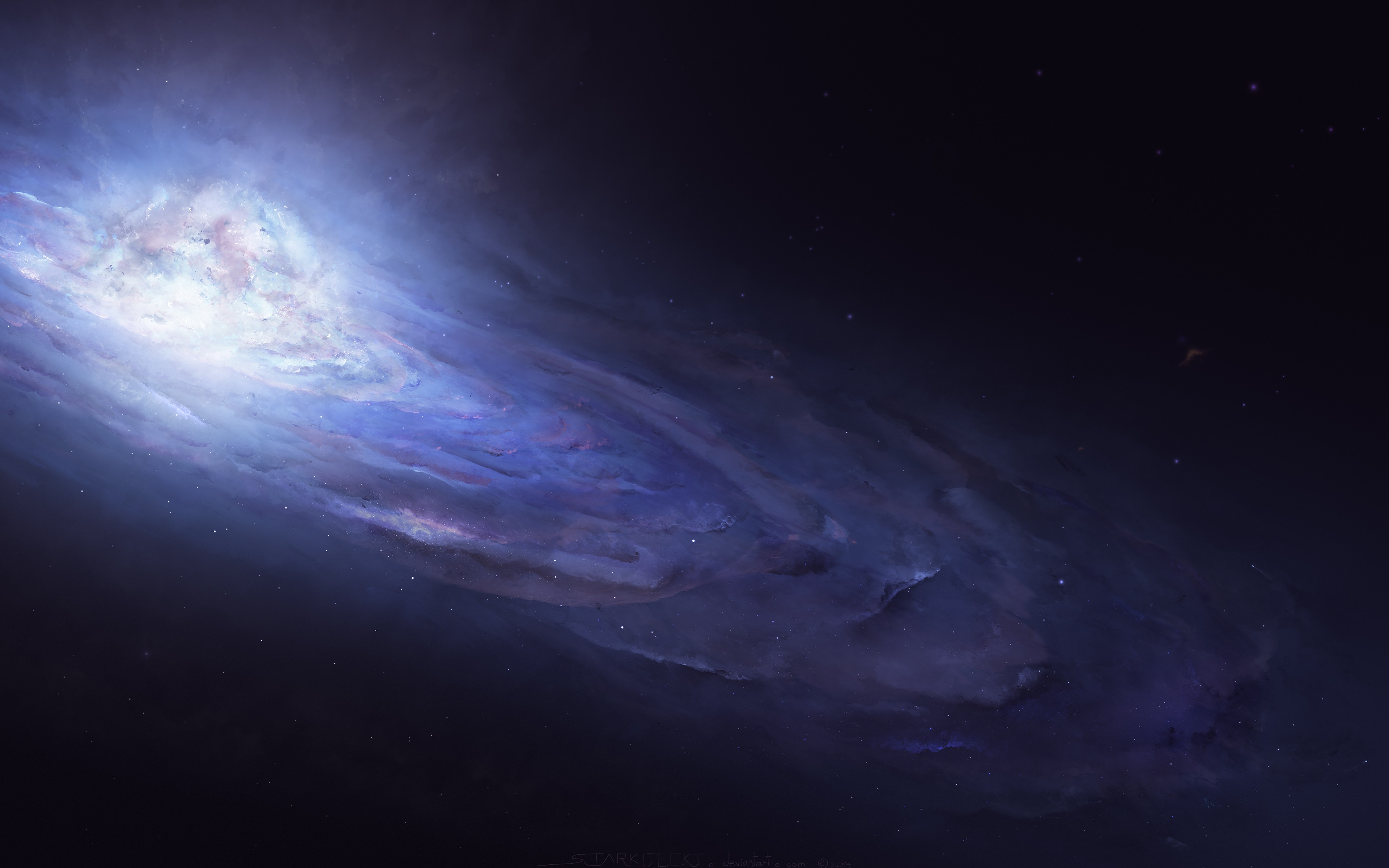 精选空间 空间艺术 仙女座 AI艺术 无水印壁纸 3840×2400