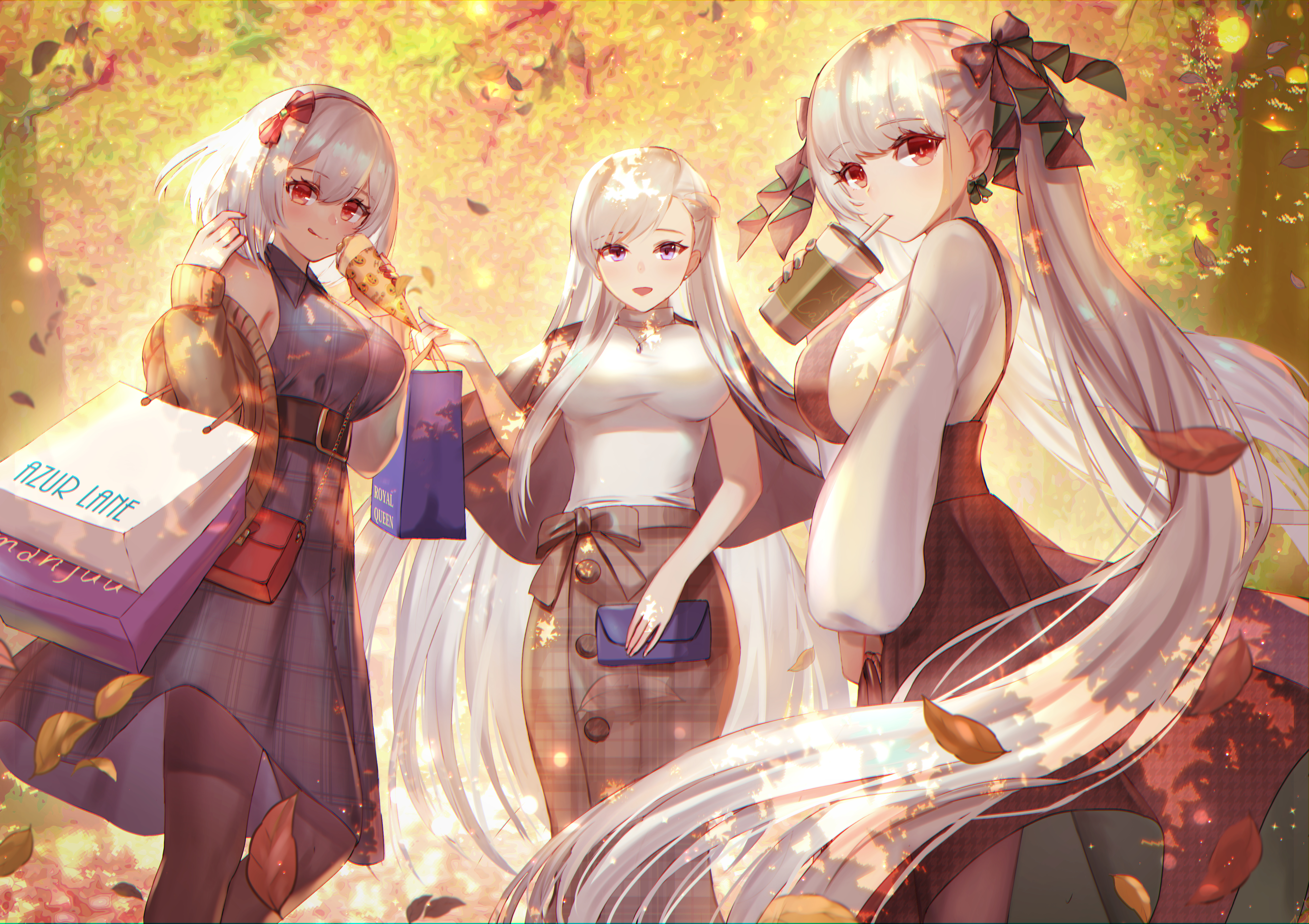 蔚蓝巷 动漫 动漫女孩 AI艺术 天狼星 手机壁纸 5016×3541