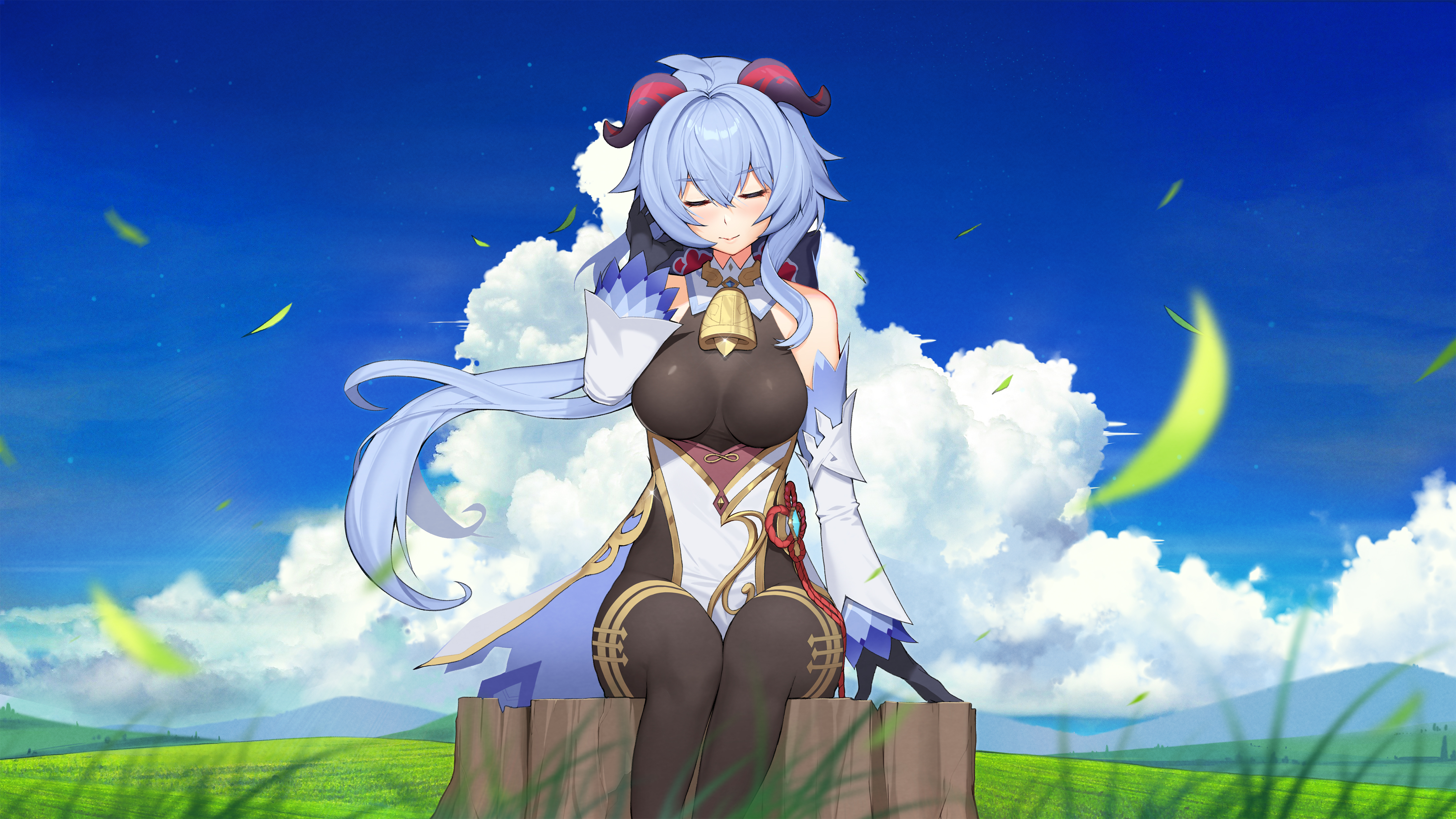 精选动漫 动漫女孩 原神 感宇 草 风 壁纸 4500×2532