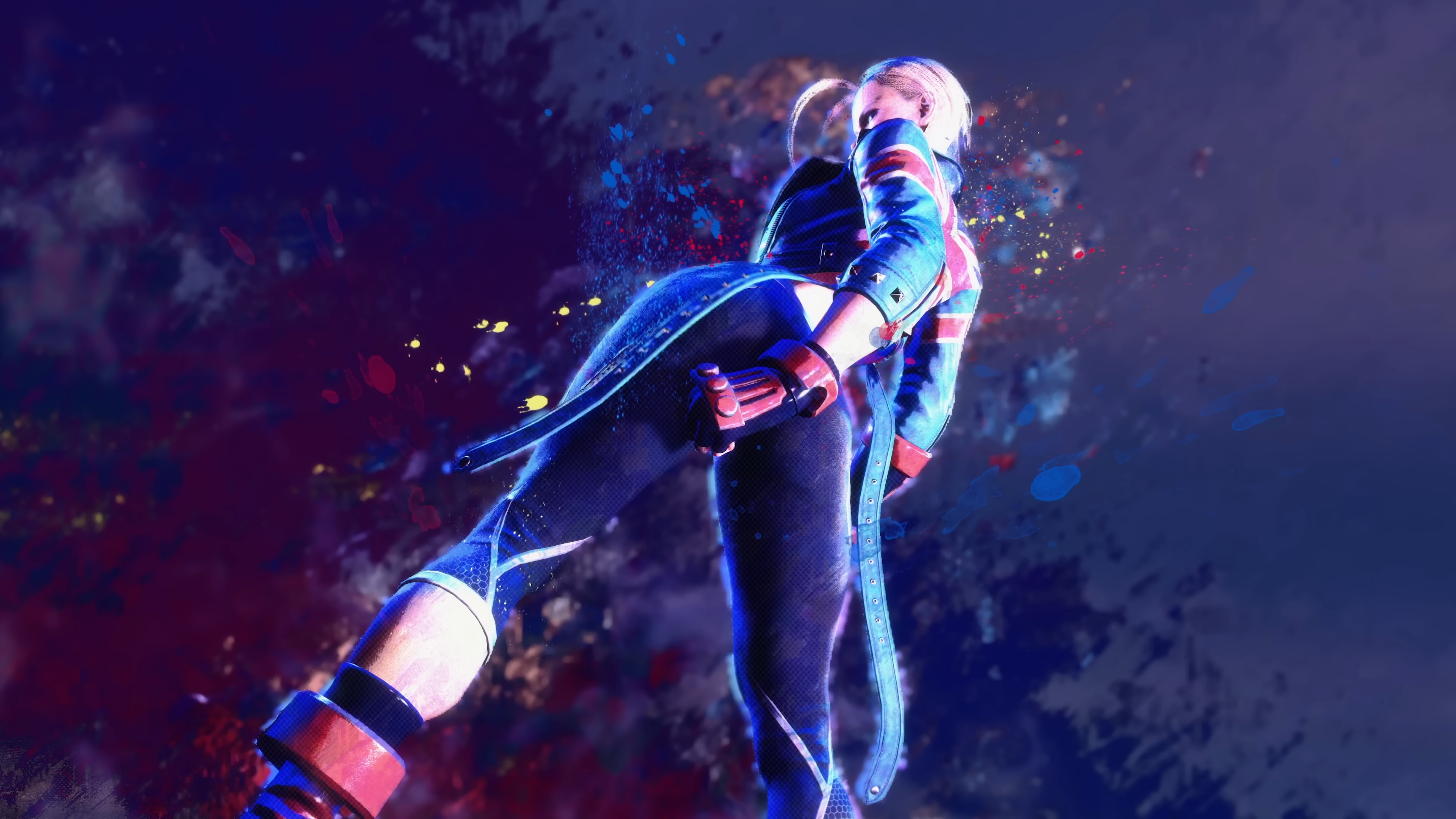 游戏CG 角色 街头 霸王 街霸 女孩 手套 AI艺术 壁纸 3840×2160