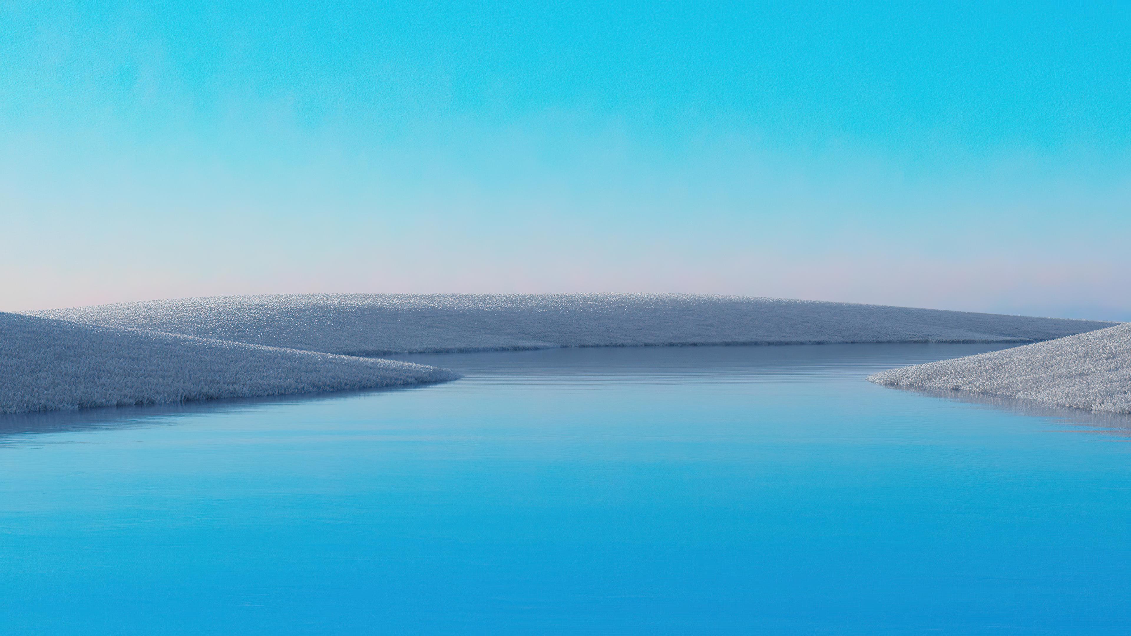 热门湖 水 简单背景 高清壁纸 3840×2161