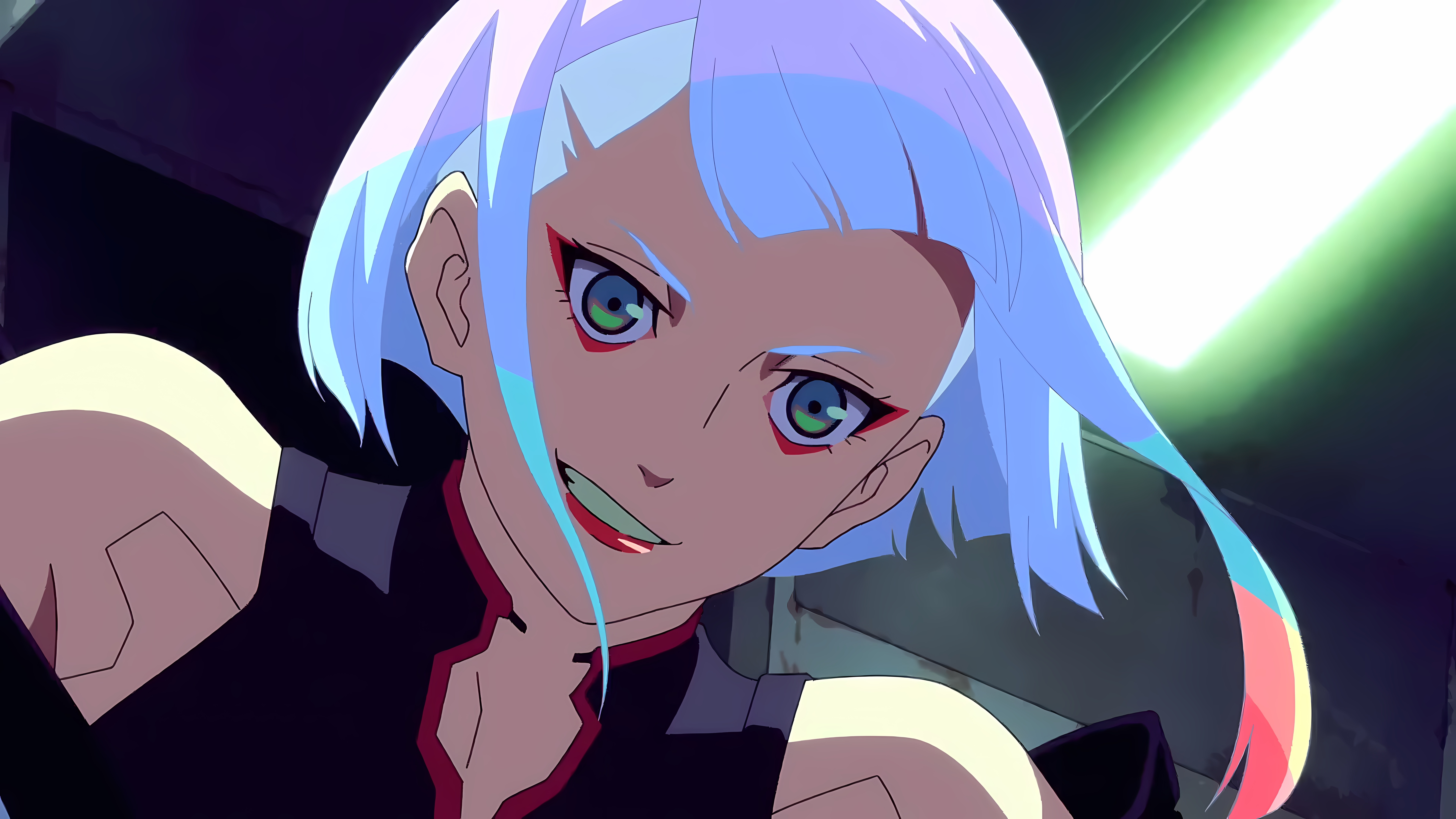 高清赛博朋克 动漫 动漫女孩 手机壁纸 7680×4320