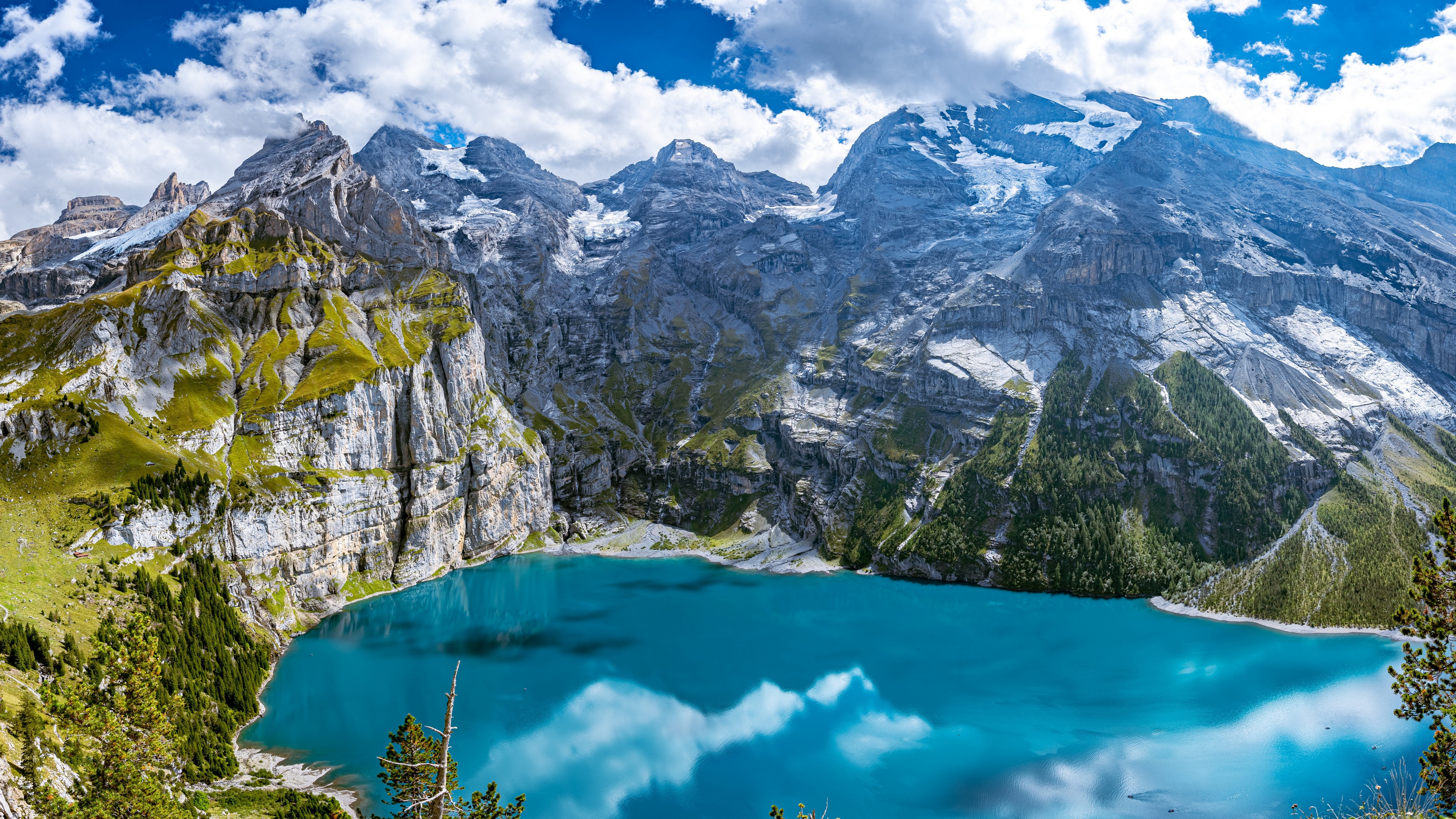 热门自然 风景 山脉 湖泊 天空 云 水 高清壁纸 3840×2160