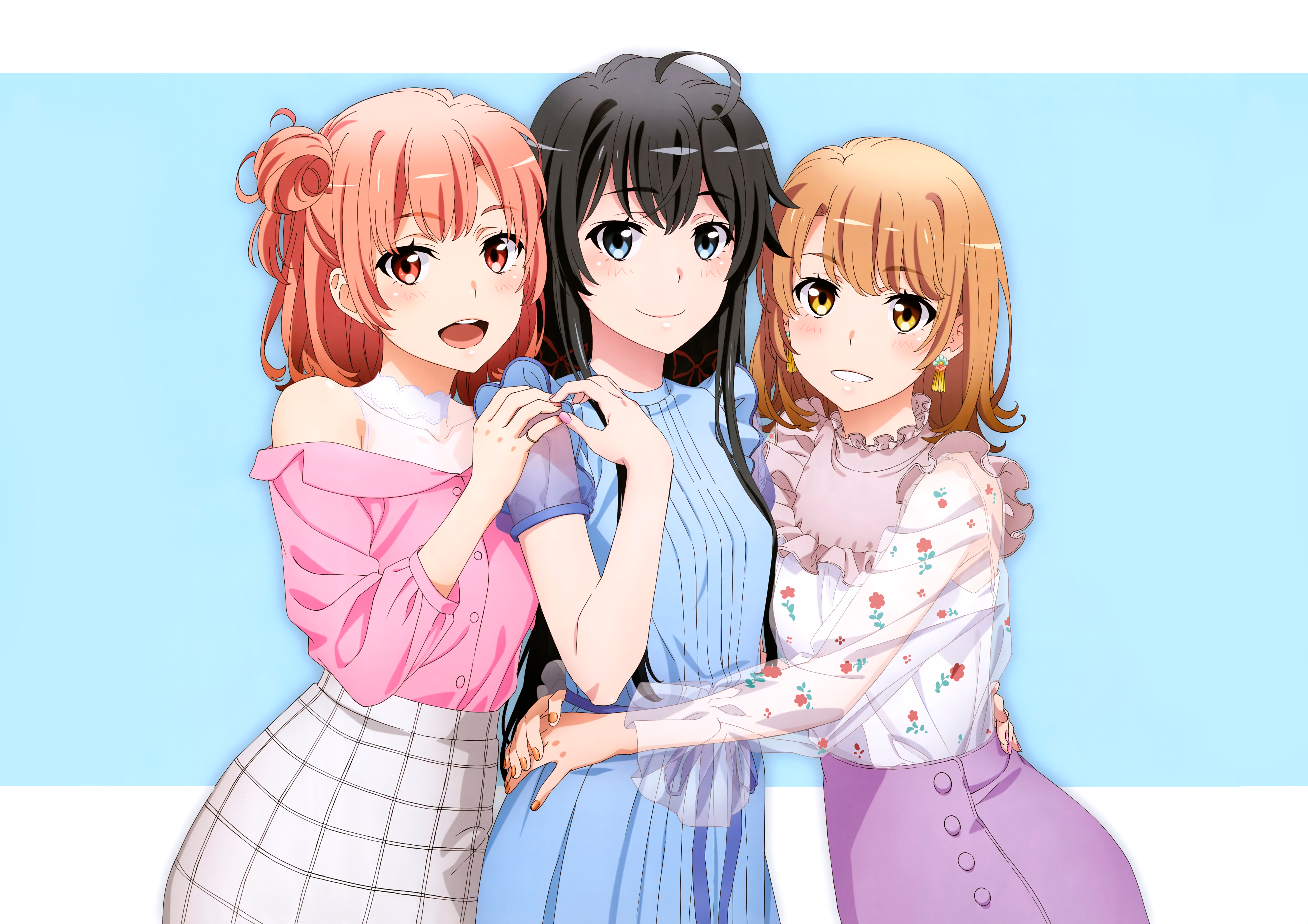 微笑 动漫 动漫女孩 爱情 喜剧 壁纸 8598×6075