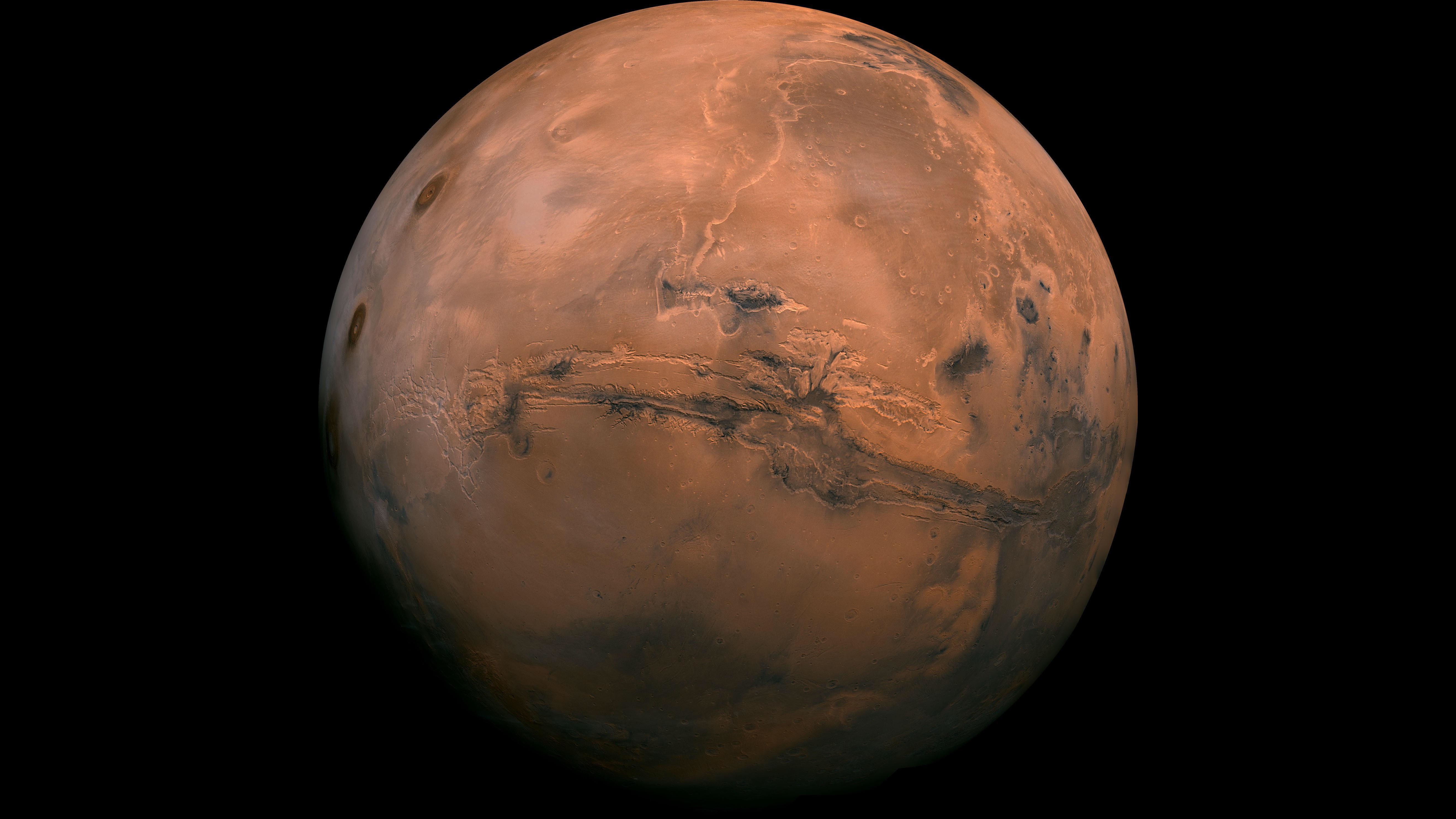 经典火星 行星 太阳系 壁纸 5276×2968