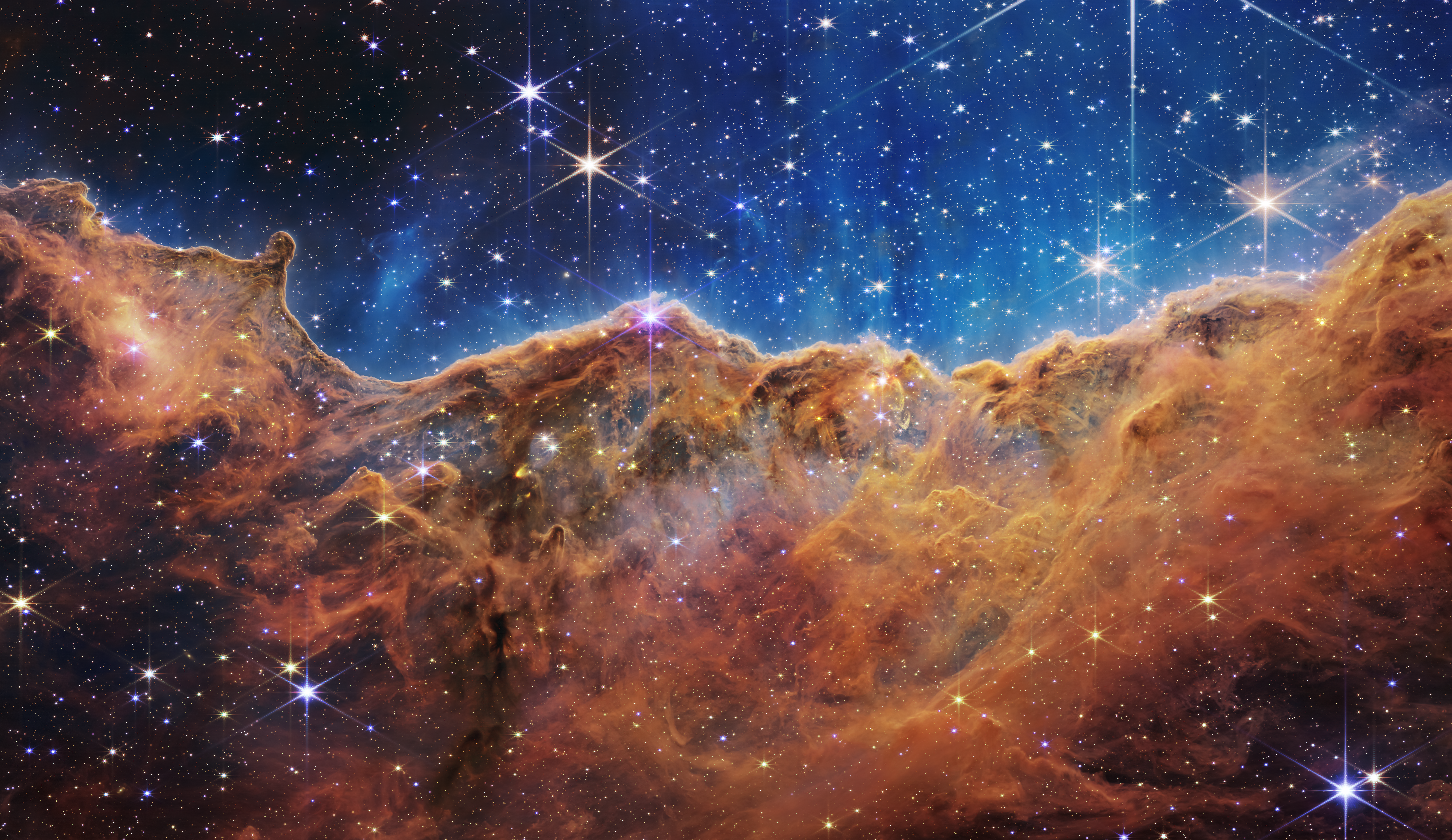 高清星云 空间 太空 望远镜 恒星 壁纸 5440×3151