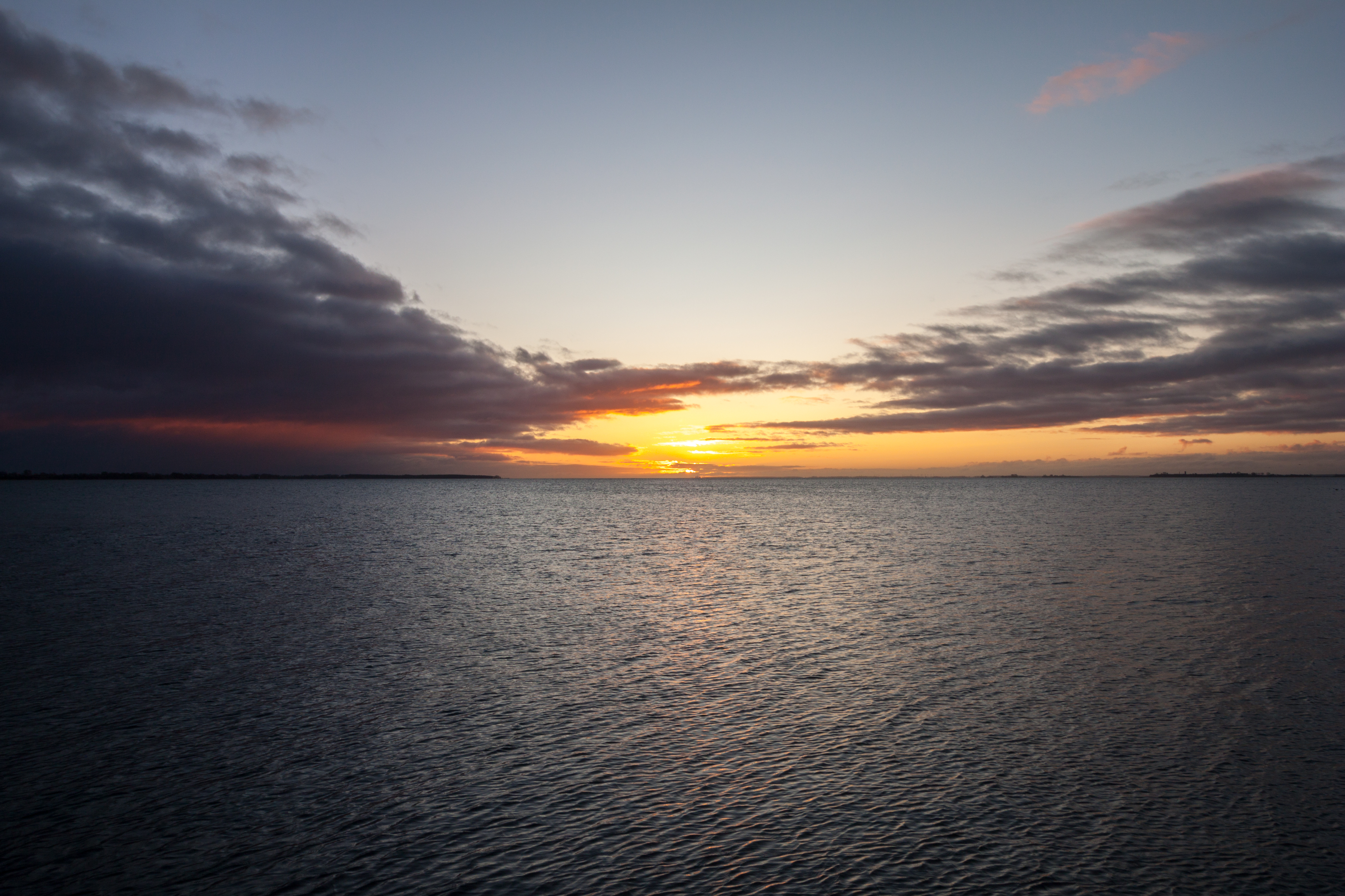 日落 海 水 阳光 壁纸 4752×3168