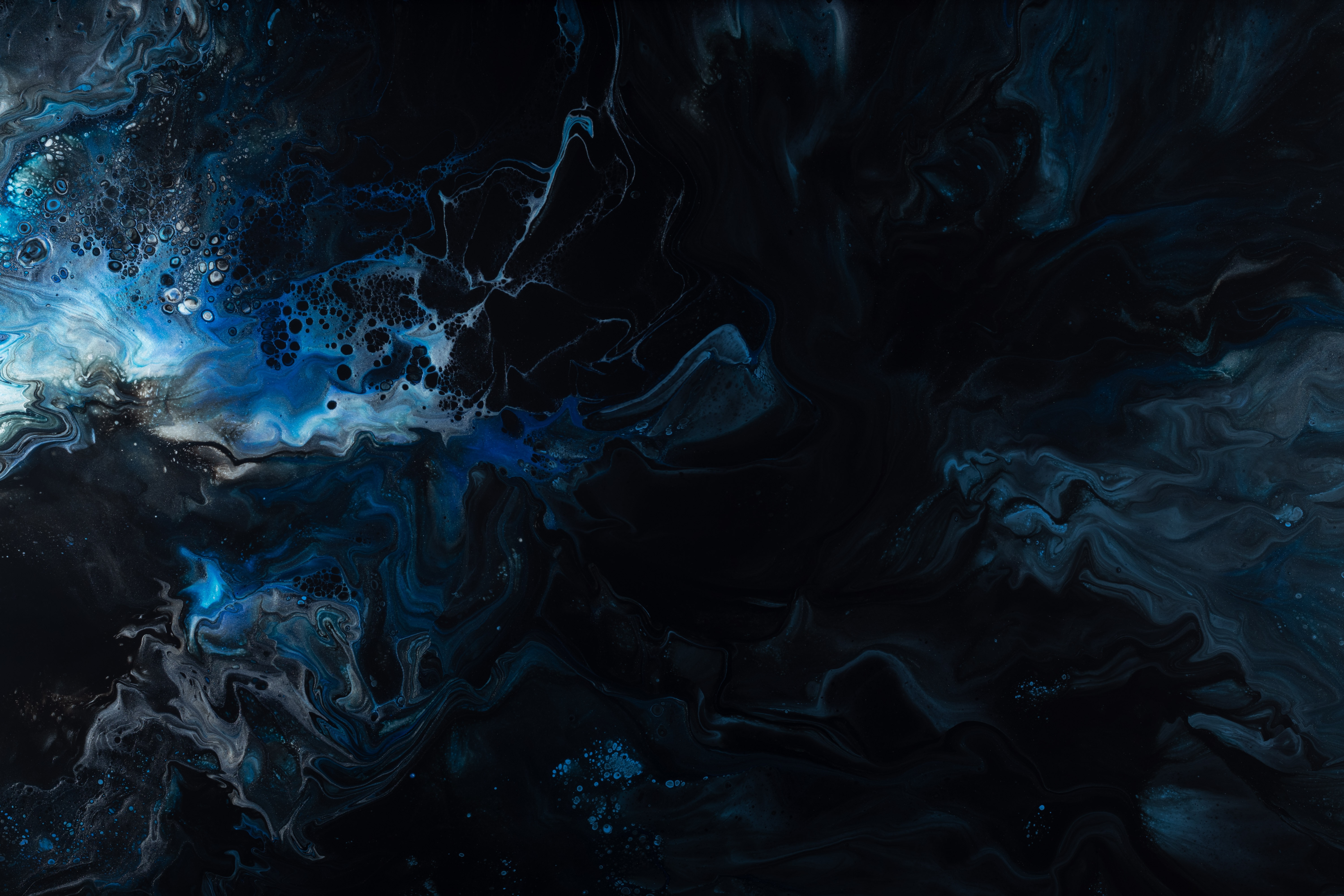 水 水中绘画 抽象 AI艺术 无水印壁纸 6000×4000