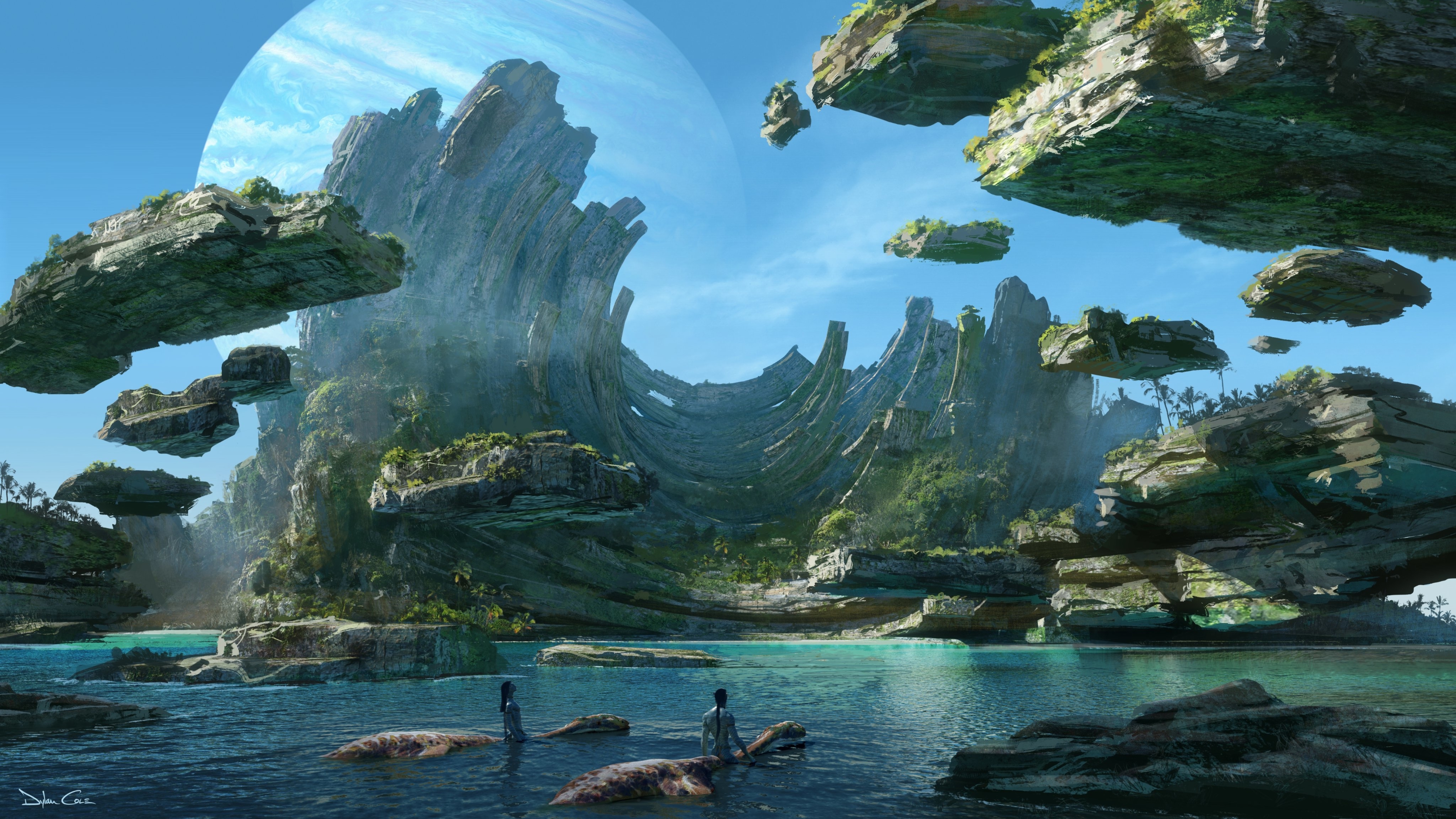 精选阿凡达 潘多拉 水 电影 角色 壁纸 5120×2880
