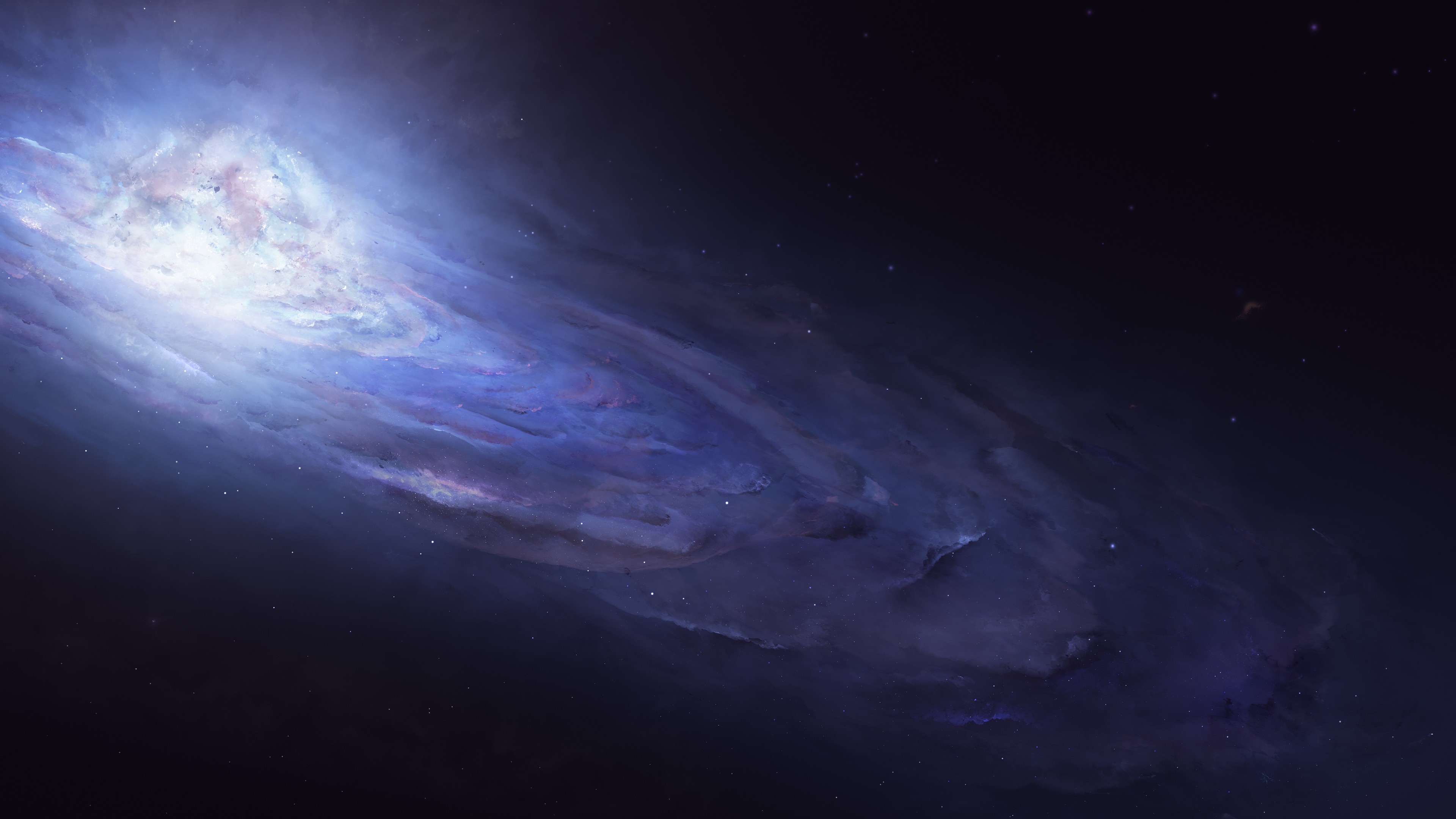 图片 空间 仙女座 伽雷 空间艺术 AI艺术 手机壁纸 3840×2160