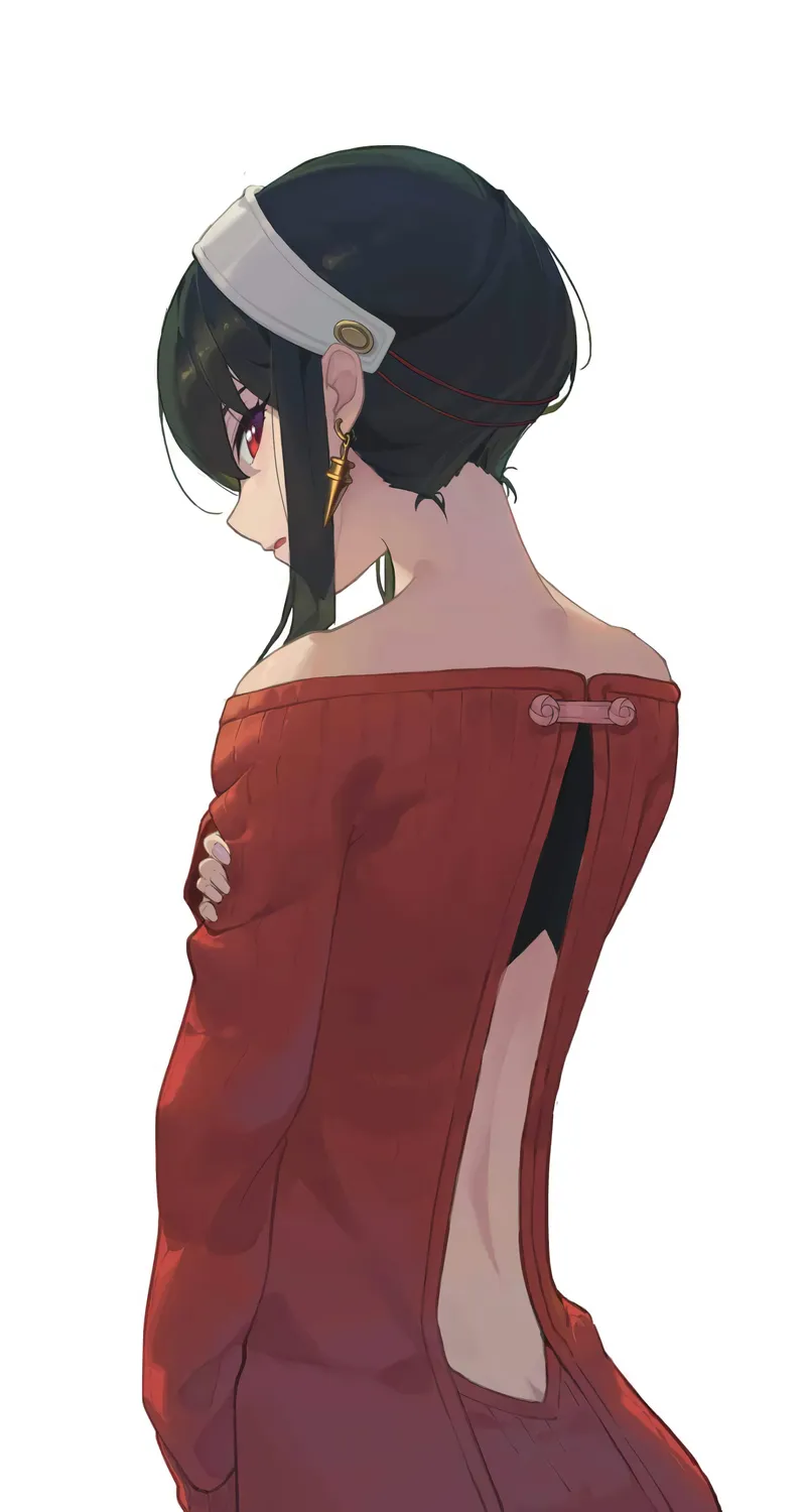 红眼 间谍过家家 动漫 女孩 手机 壁纸 3852×7016