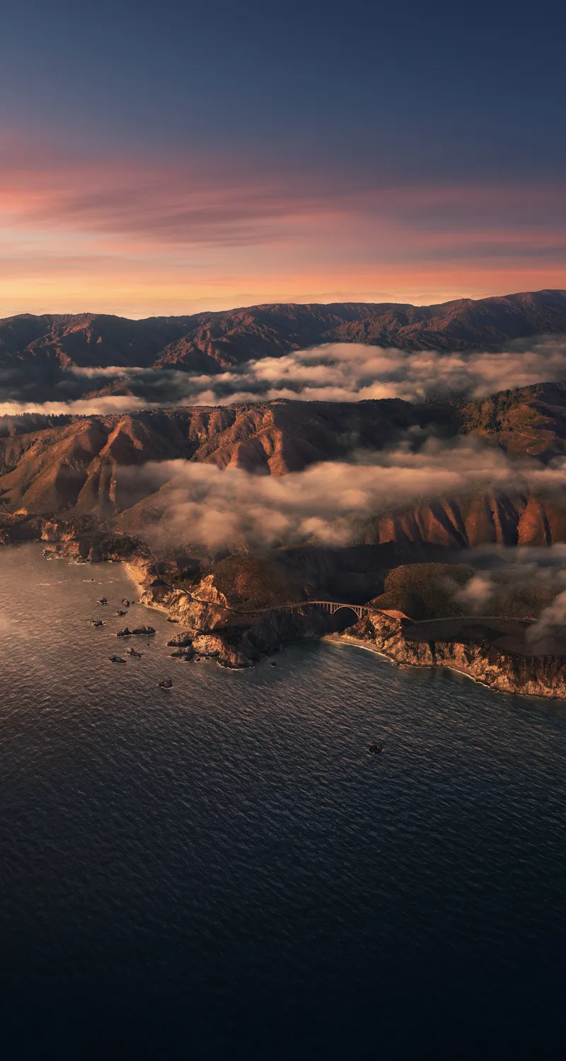 热门水 山 云 风景 鸟瞰 手机 高清壁纸 6016×6016