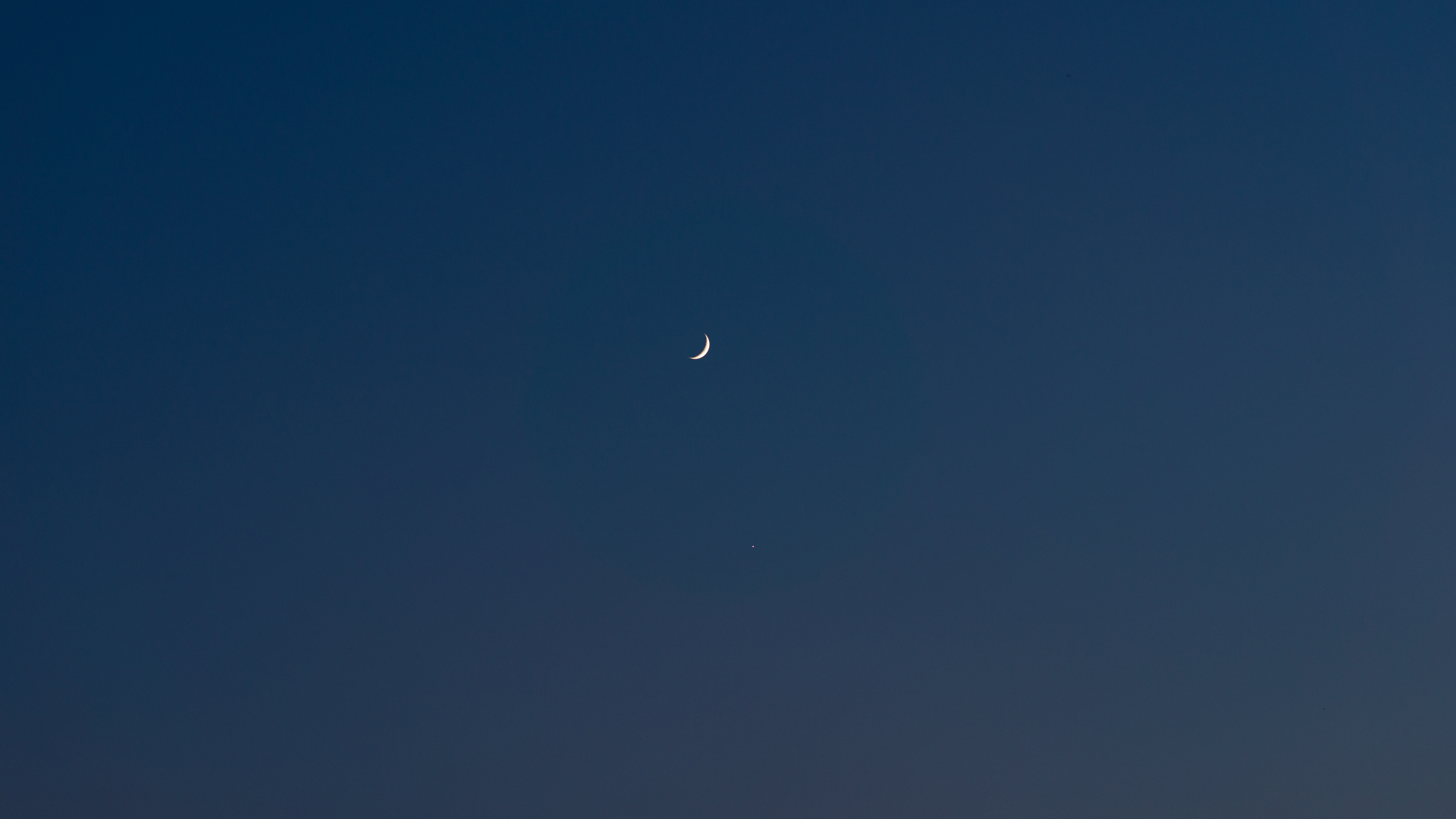 夜 月 天 手机壁纸 6000×3376