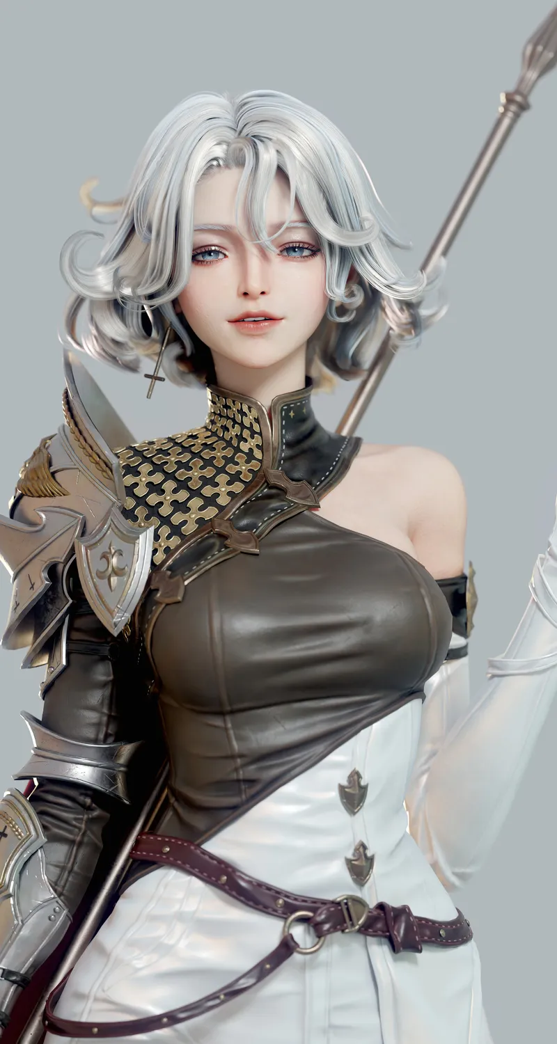 热门模特 动漫 女孩 AI艺术 游戏 艺术 手机 高清壁纸 3840×3840