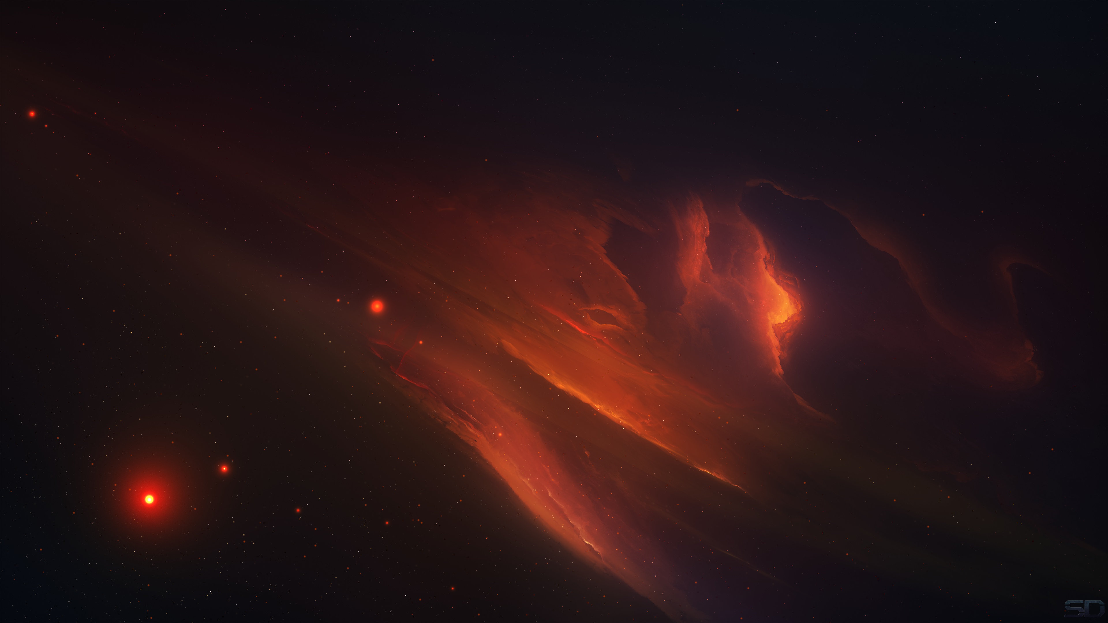 星空科技 空间 空间艺术 AI艺术 4K壁纸 3840×2160